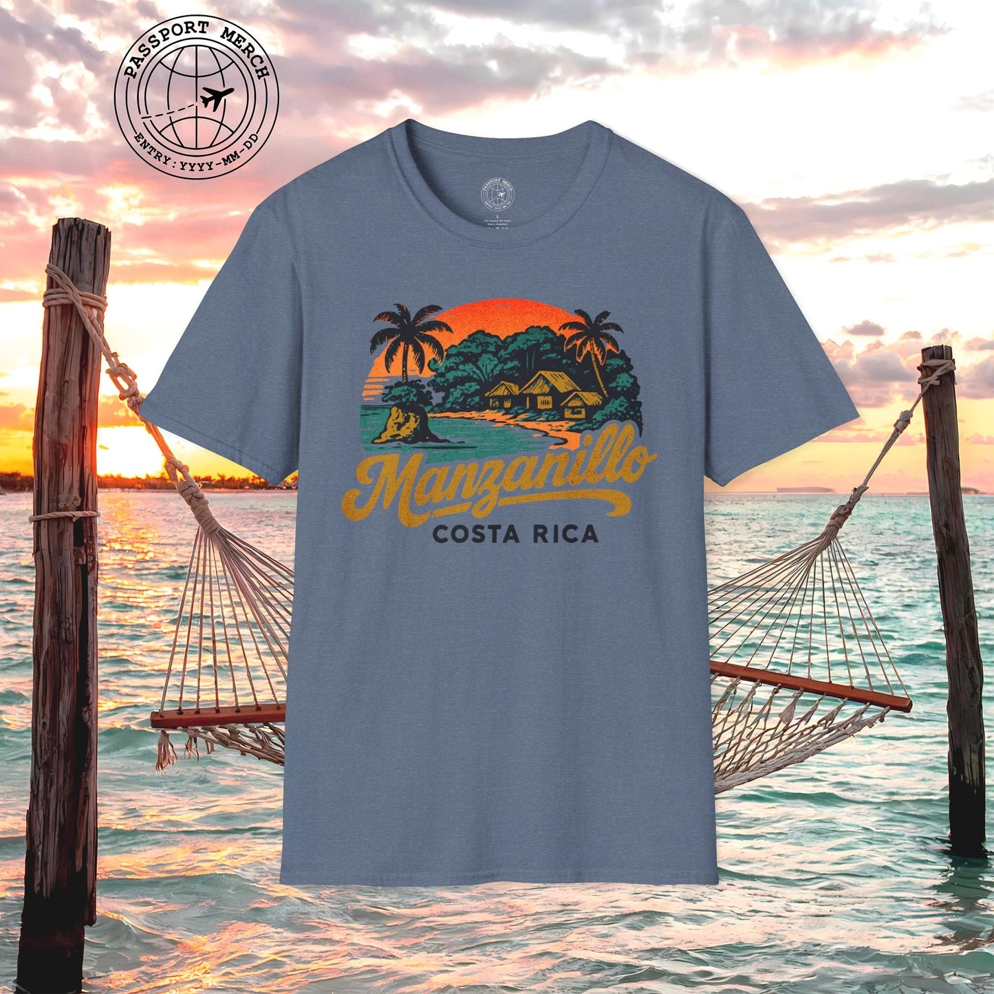 Manzanillo, Costa Rica - 80's Vintage T-Shirt
