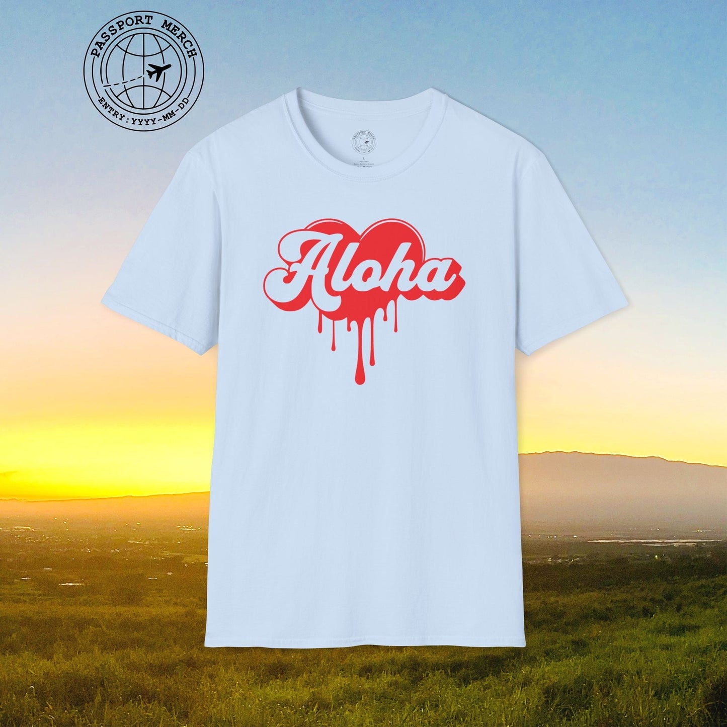 Aloha Melting Heart, Hawaii T-Shirt