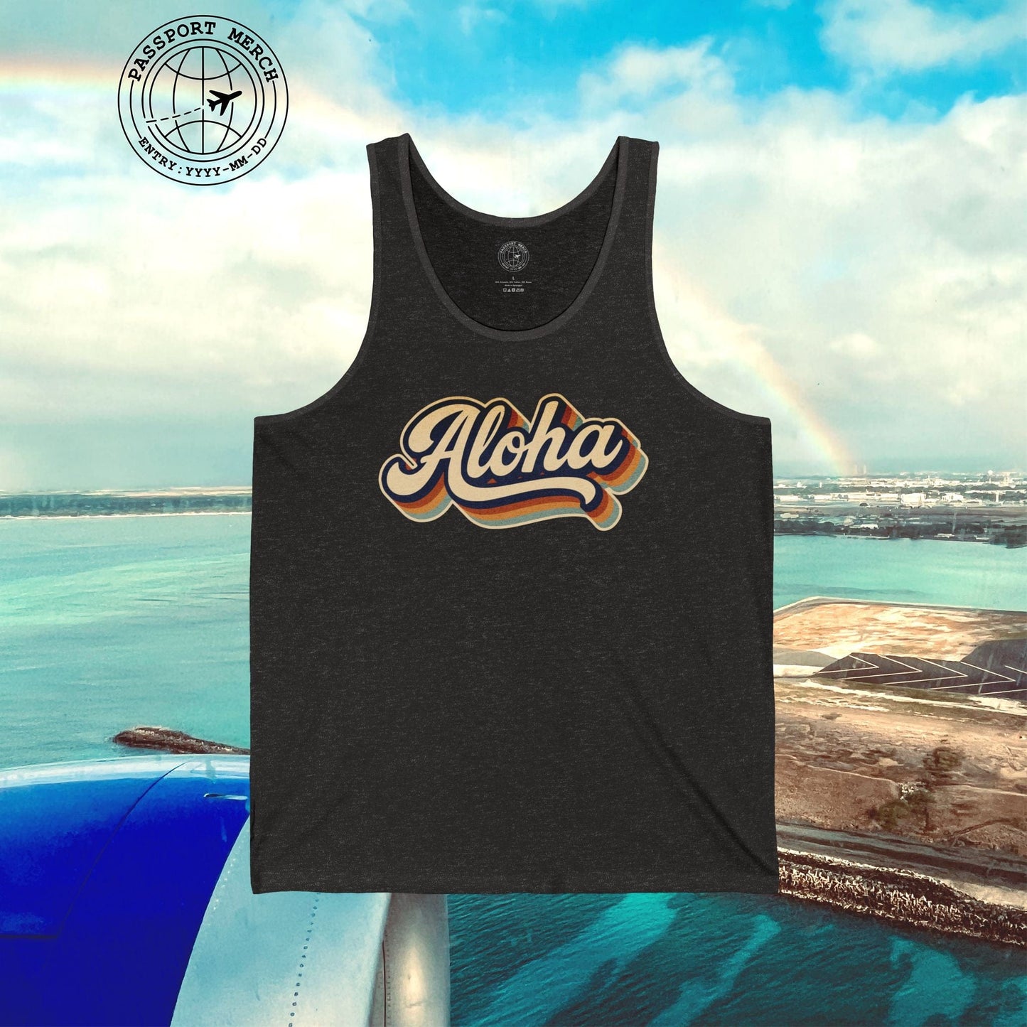 Classic 70s, Aloha, Hawaii Tank Top
