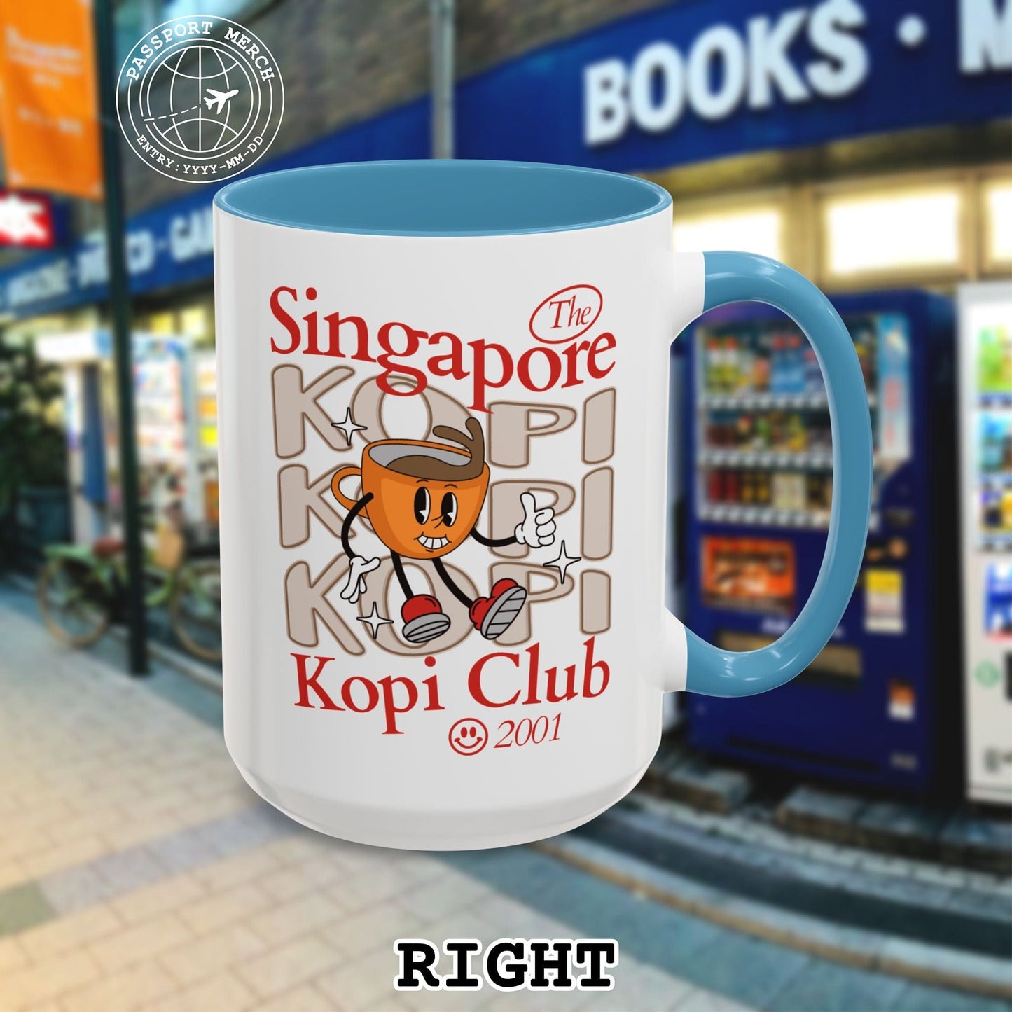 Singapore Kopi Club 15oz Mug