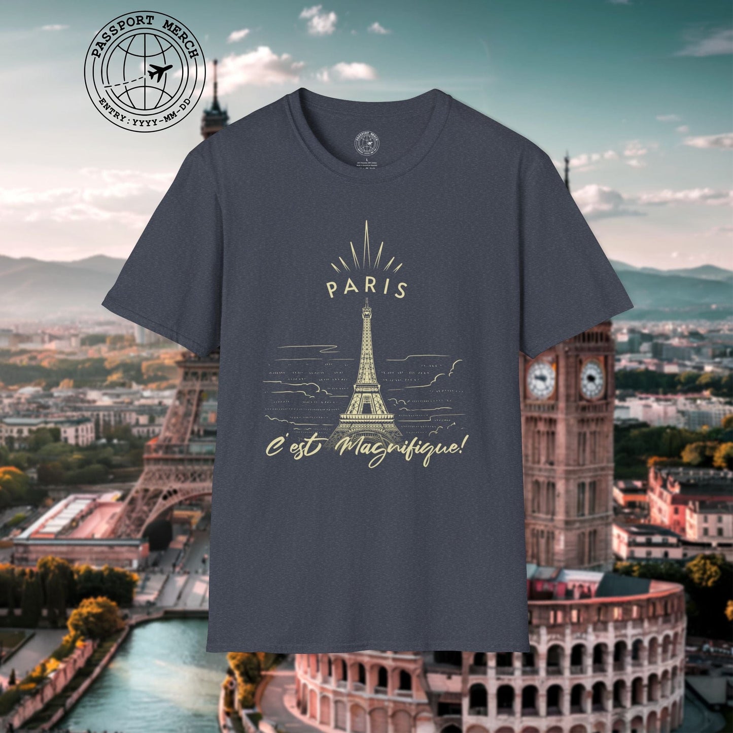 Paris C'est Magnifique France T-Shirt