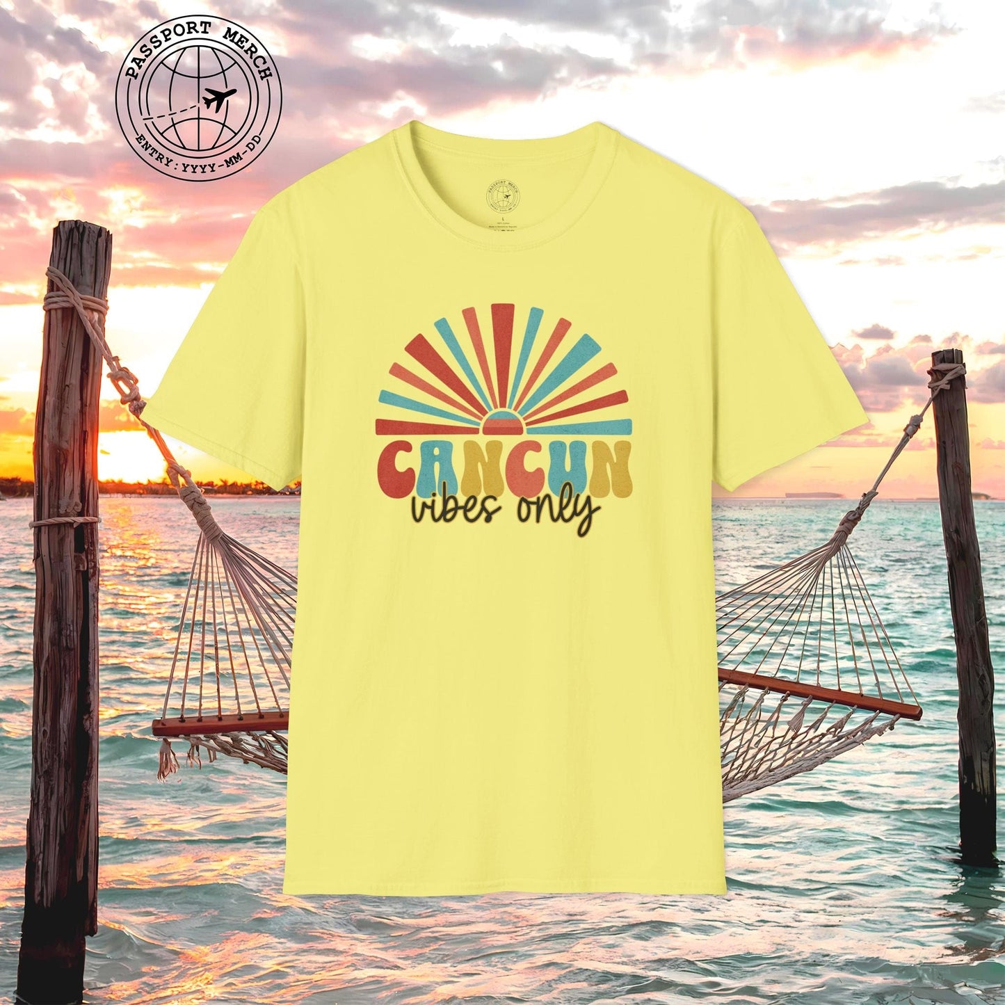 Cancun Vibes Only Mexico T-Shirt