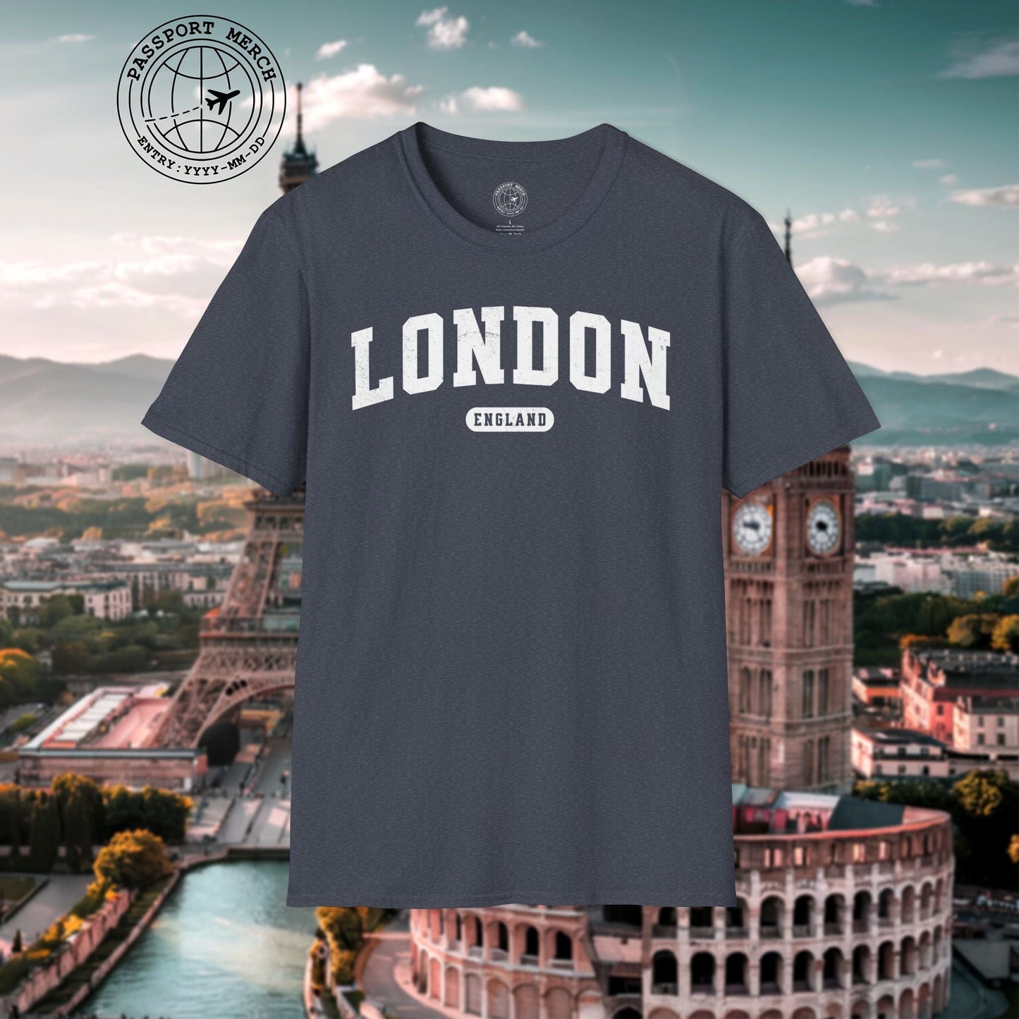 Classic Athletic (Bucket List Edition), London, England T-Shirt