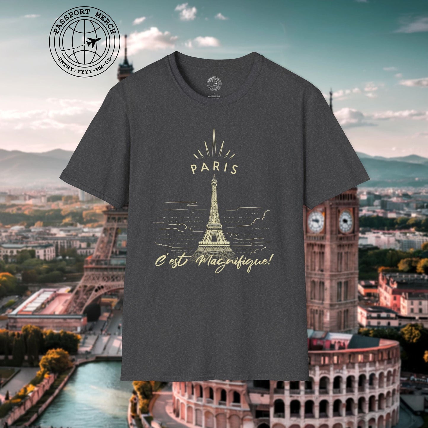 Paris C'est Magnifique France T-Shirt