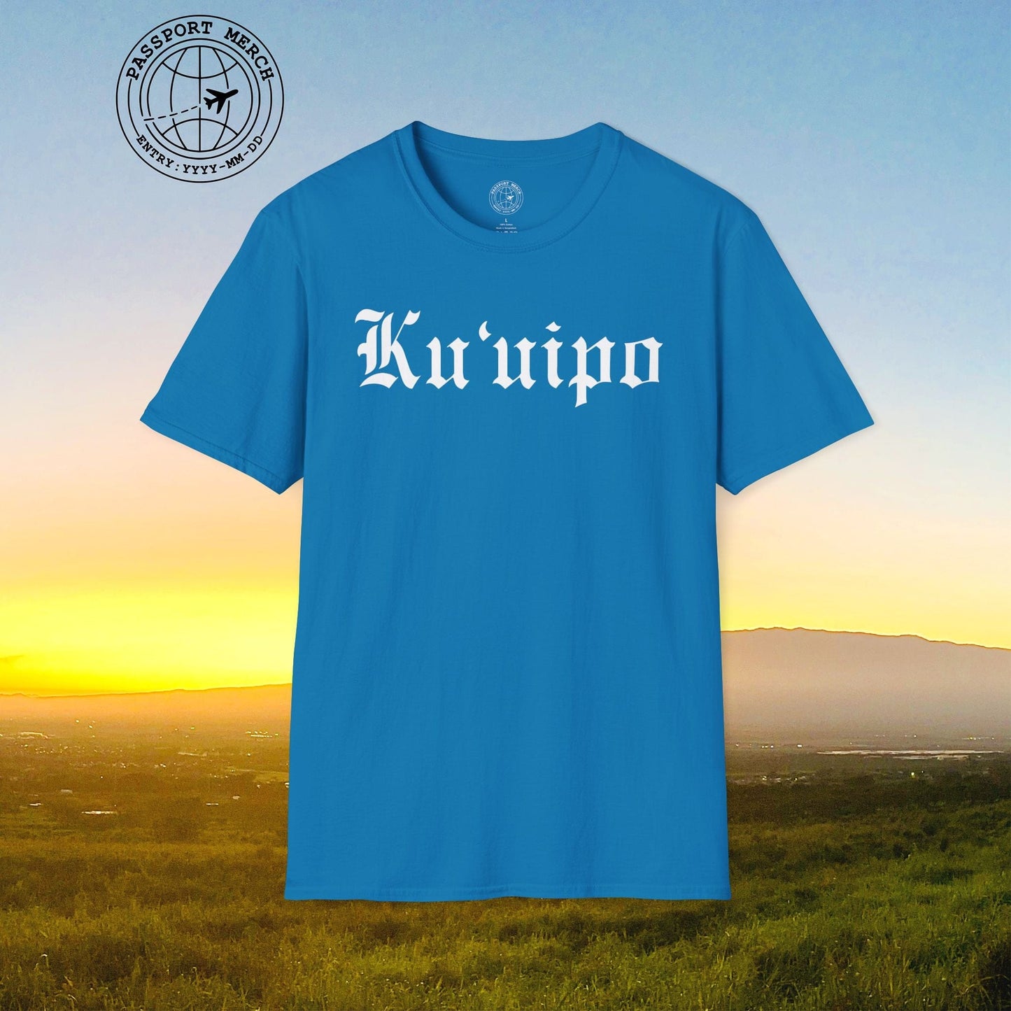 Black and White Ku'uipo (Hawaiian Jewelry Style) T-Shirt
