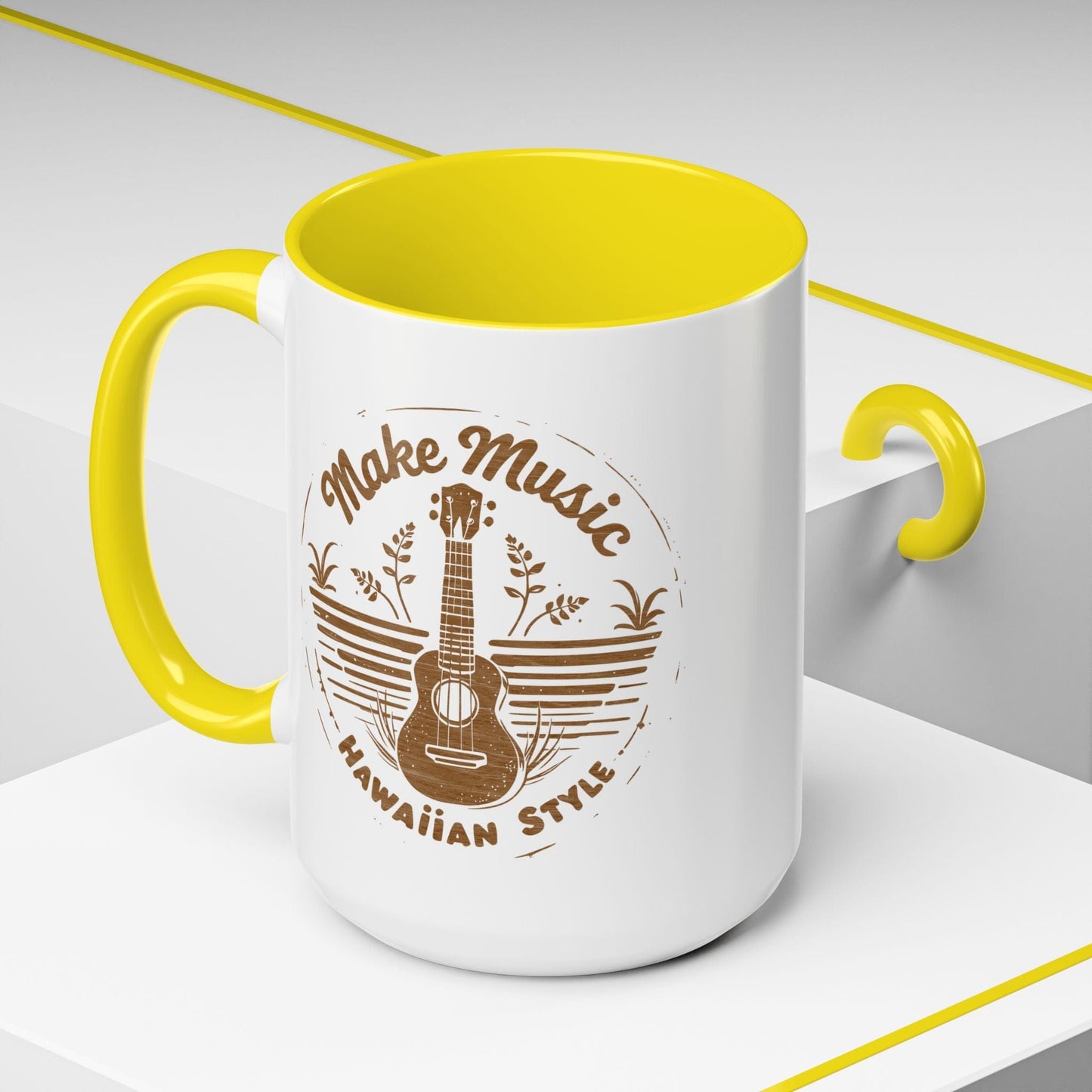 Make Music Hawaiian Style 15oz Mug