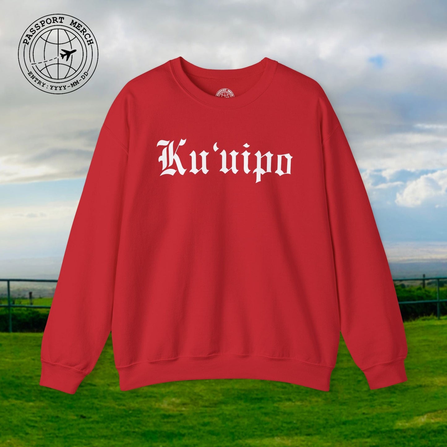 Black and White Ku'uipo (Hawaiian Jewelry Style) Crewneck