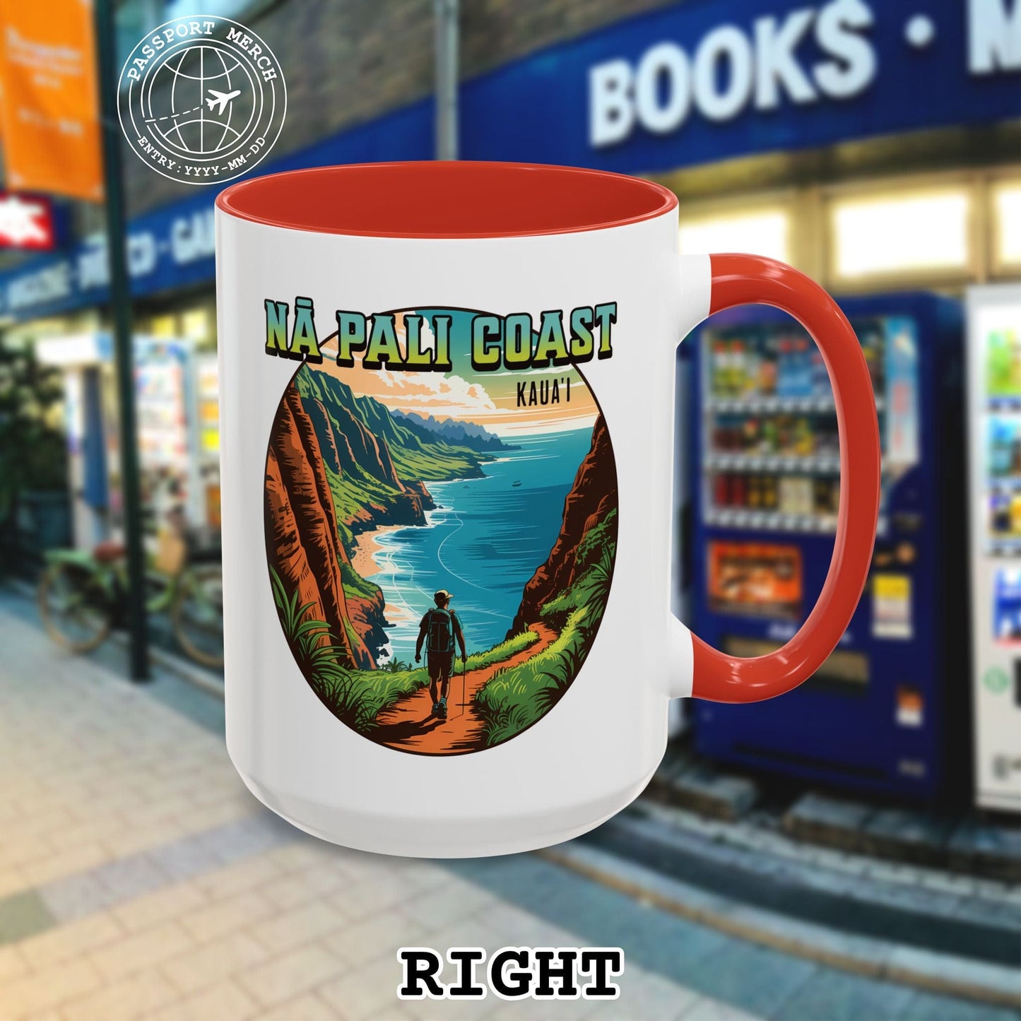 Napali Coast, Kauai, Hawaii 15oz Mug