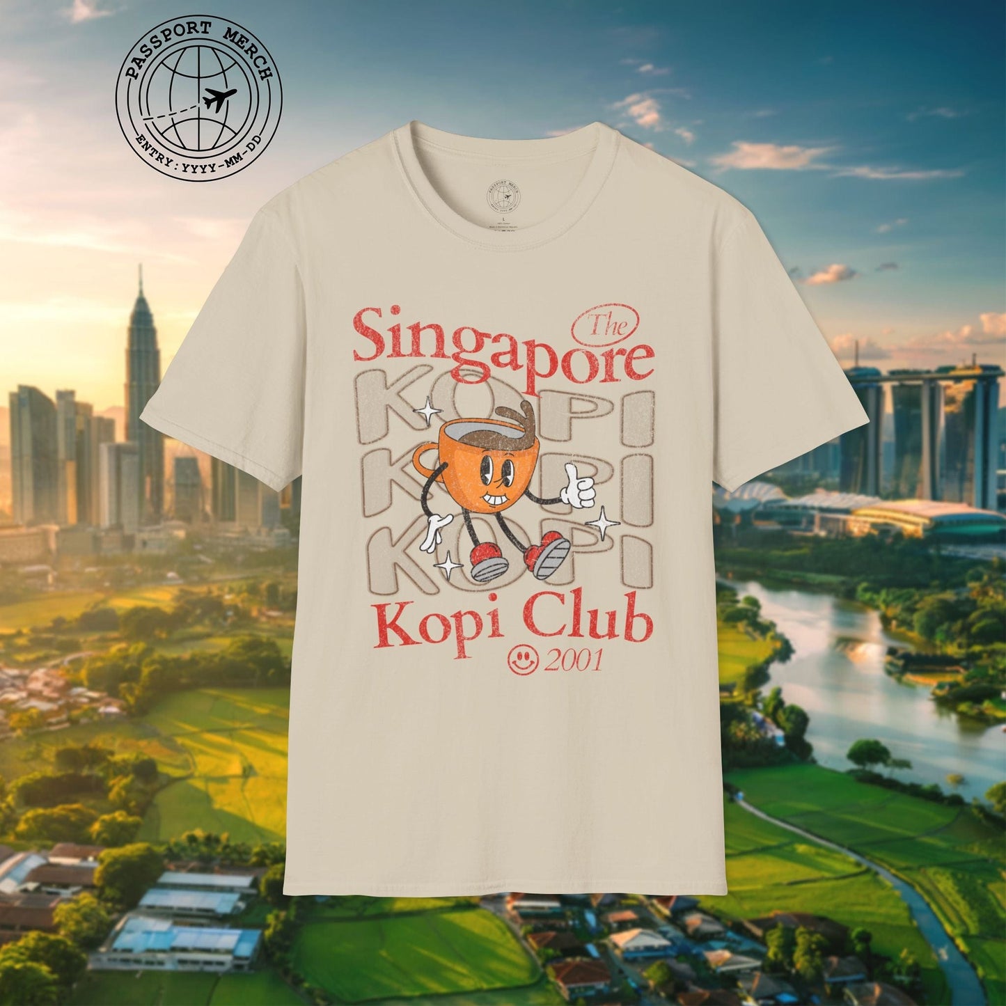 Singapore Kopi Club T-Shirt
