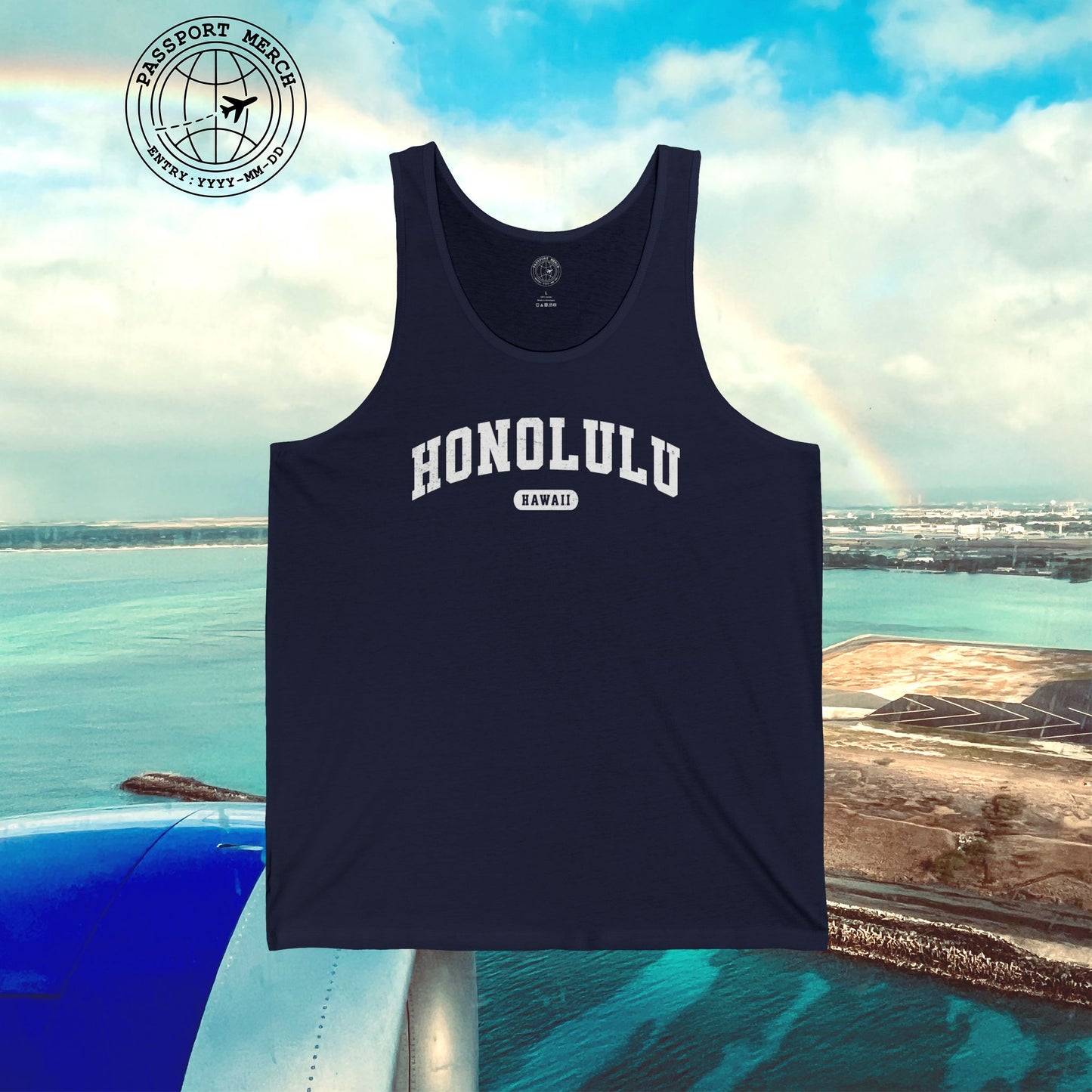 Classic Athletic, Honolulu, Hawaii (Fan Service) Tank Top