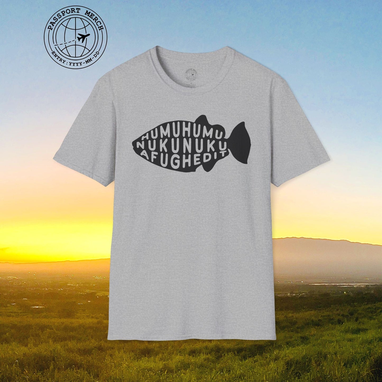 Humuhumu... nukunuku... afughedit, Hawaii T-Shirt