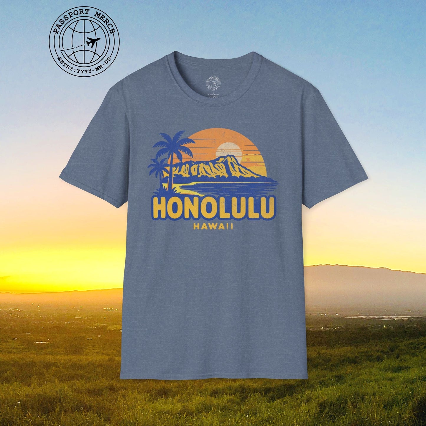 Honolulu, Oahu, Hawaii - 80's Vintage T-Shirt
