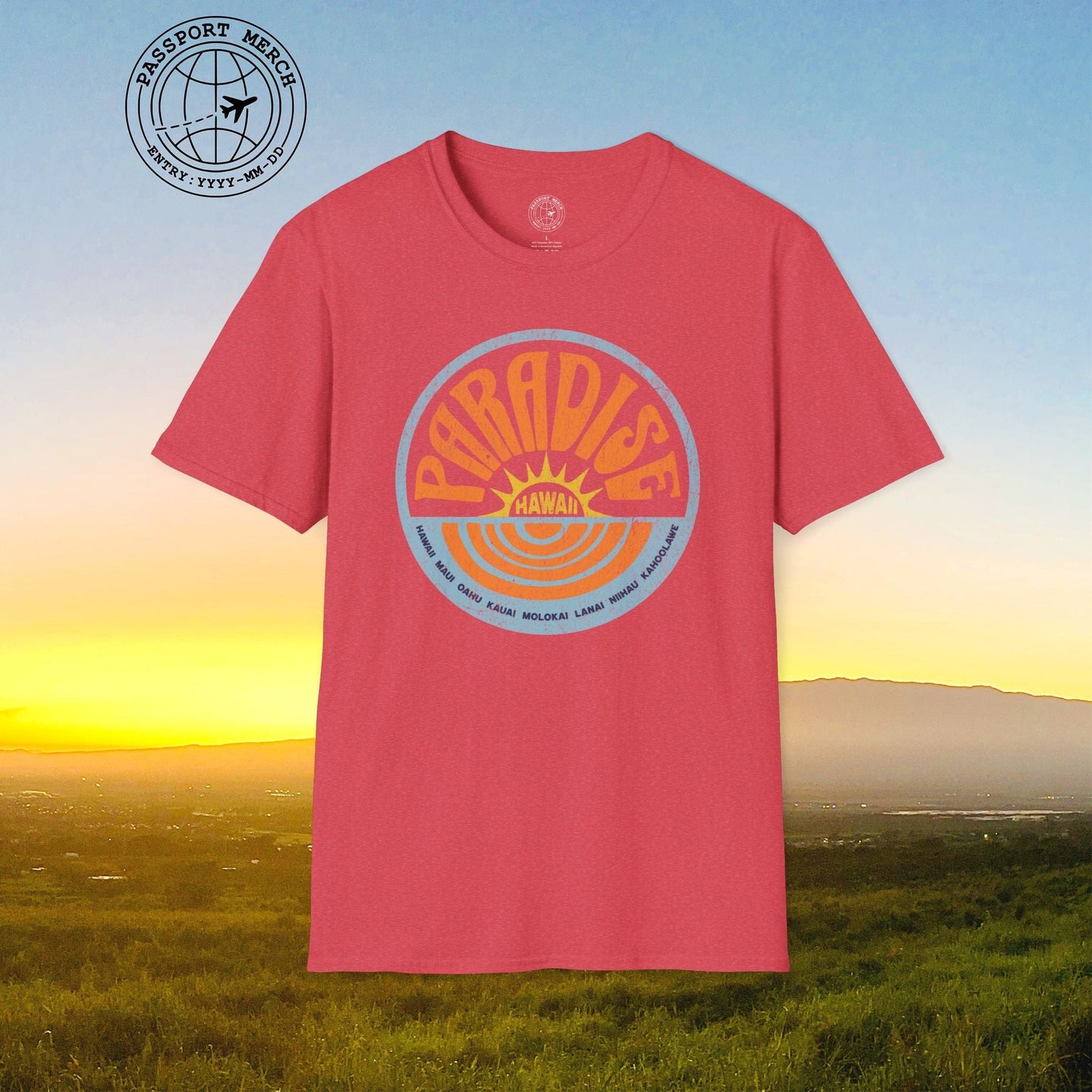 Retro Paradise, Hawaii T-Shirt
