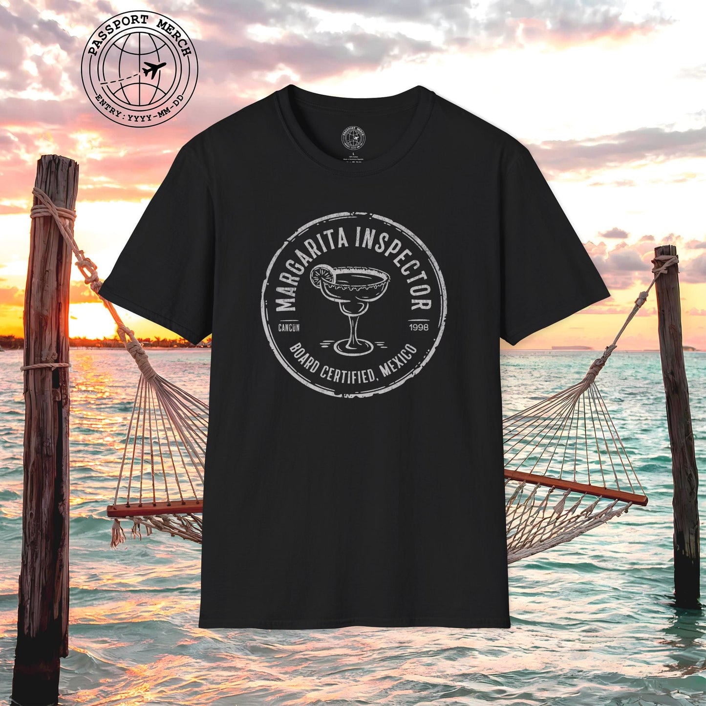Board Certified Margarita Inspector, Mexico T-Shirt