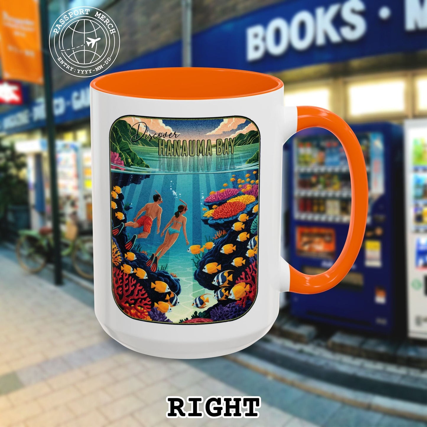 Discover Hanauma Bay, Hawaii 15oz Mug