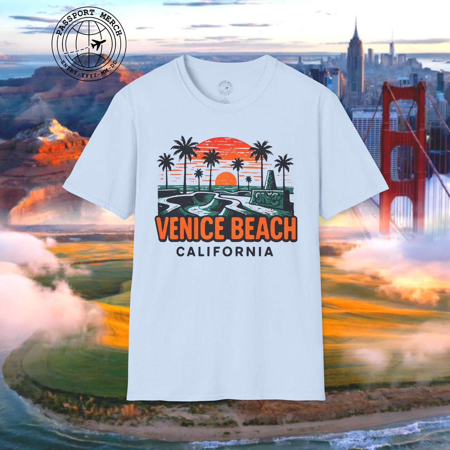 Venice Beach, California - 80's Vintage T-Shirt