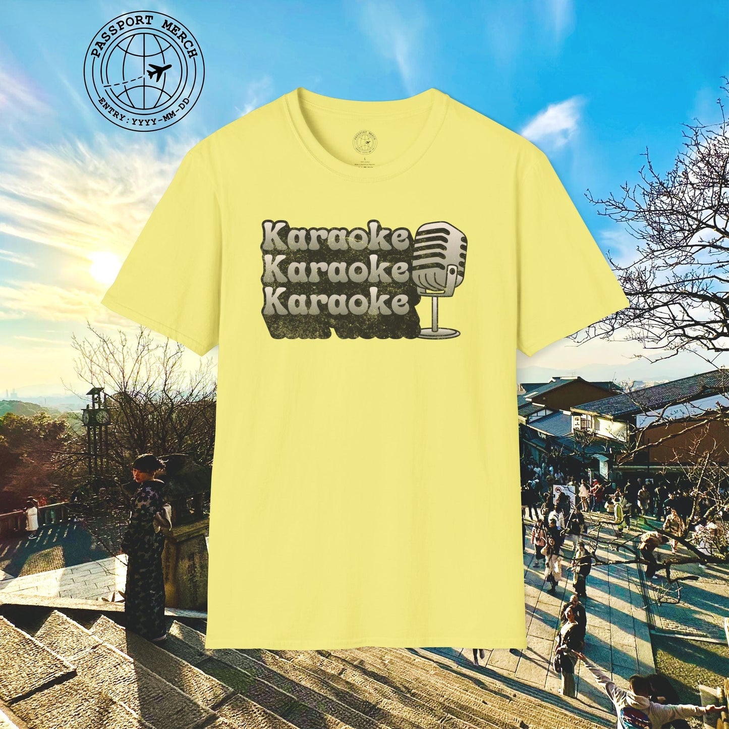 Retro Karaoke Karaoke Karaoke, Japan T-Shirt
