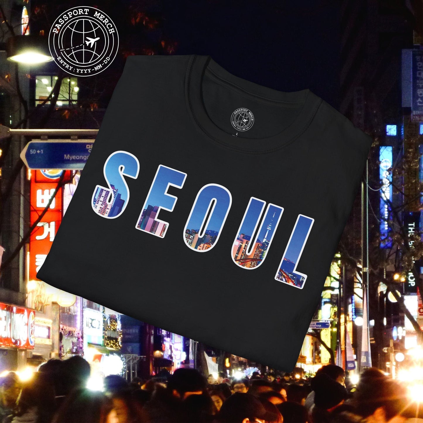City Window Seoul Korea T-Shirt
