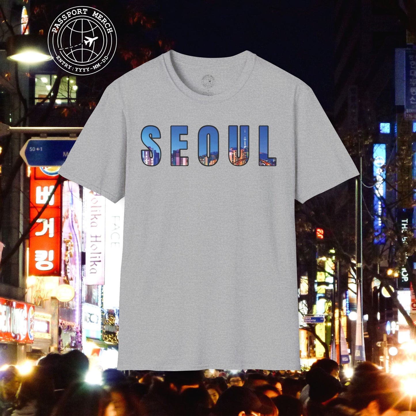 City Window Seoul Korea T-Shirt