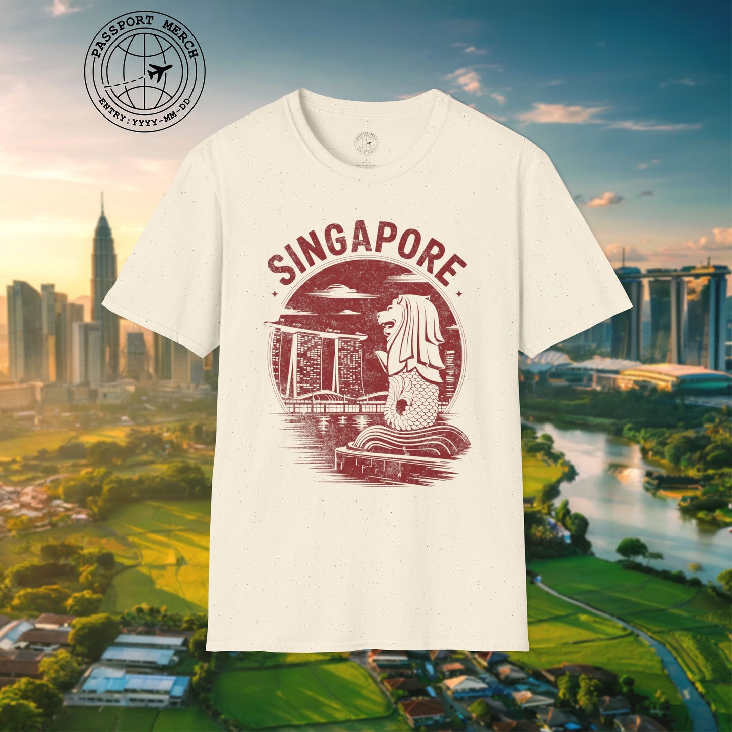 Vintage Singapore Merlion T-Shirt