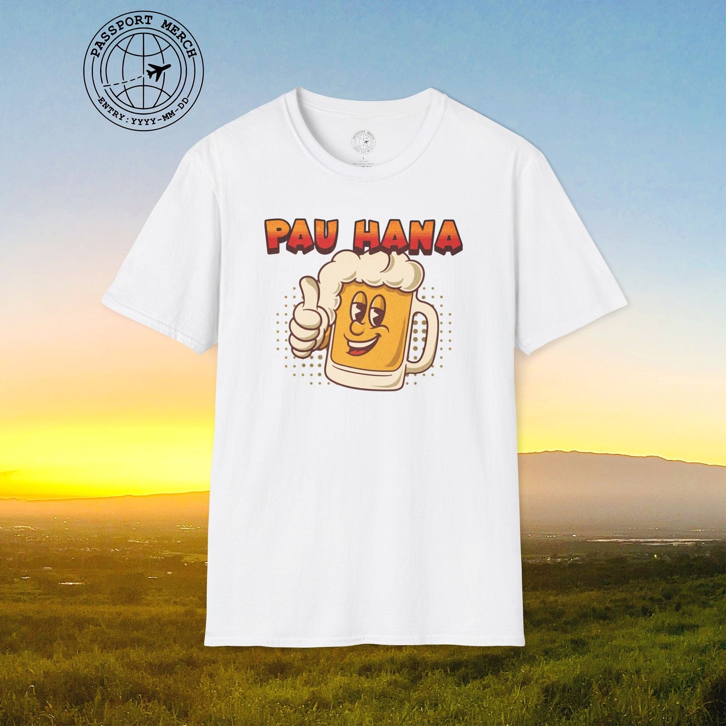 Pau Hana Beer, Hawaii T-Shirt