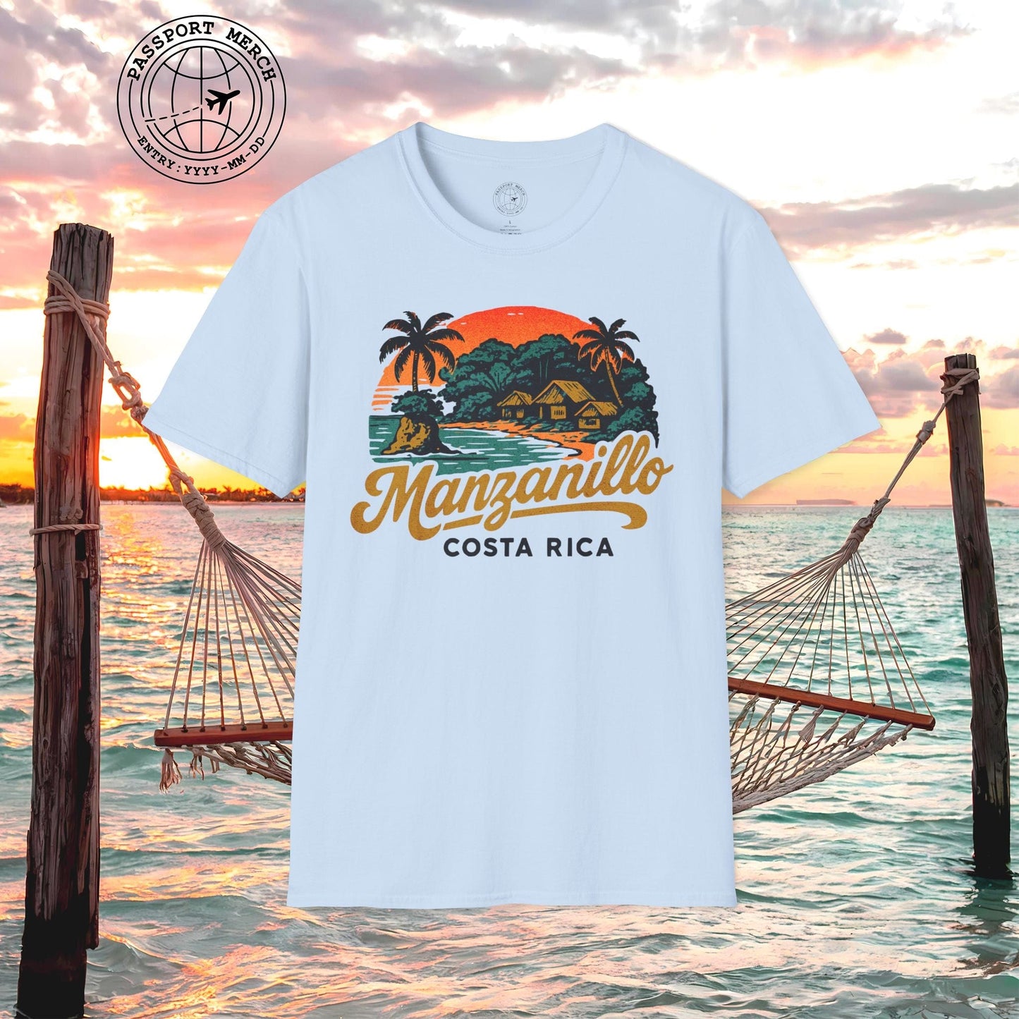 Manzanillo, Costa Rica - 80's Vintage T-Shirt