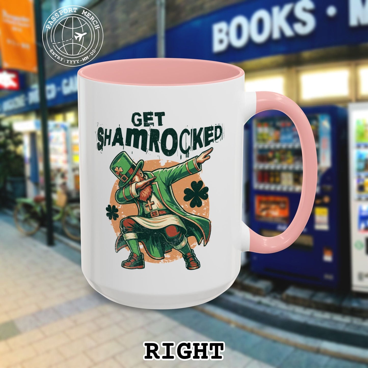 Get Shamrocked, Ireland 15oz Mug
