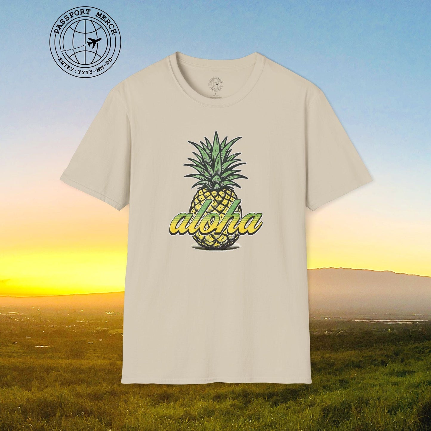 Maui Pineapple Aloha Hawaii T-Shirt