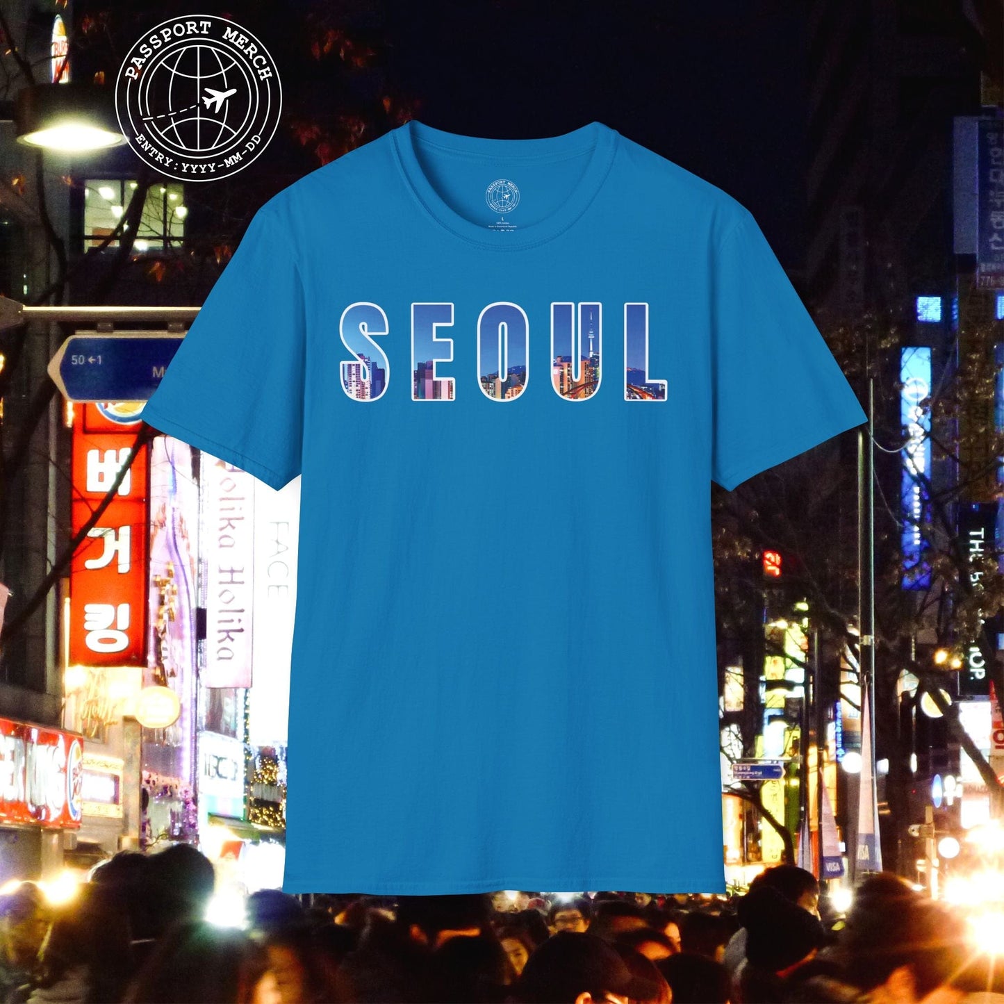 City Window Seoul Korea T-Shirt