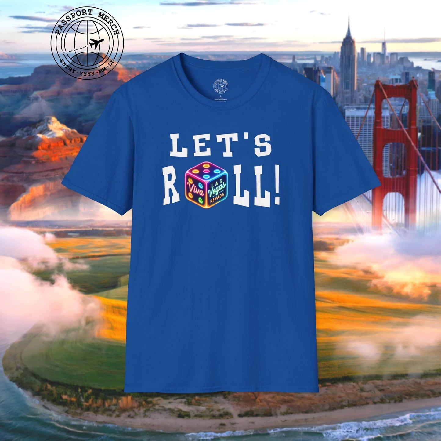 Let's Roll! Las Vegas, Nevada T-Shirt