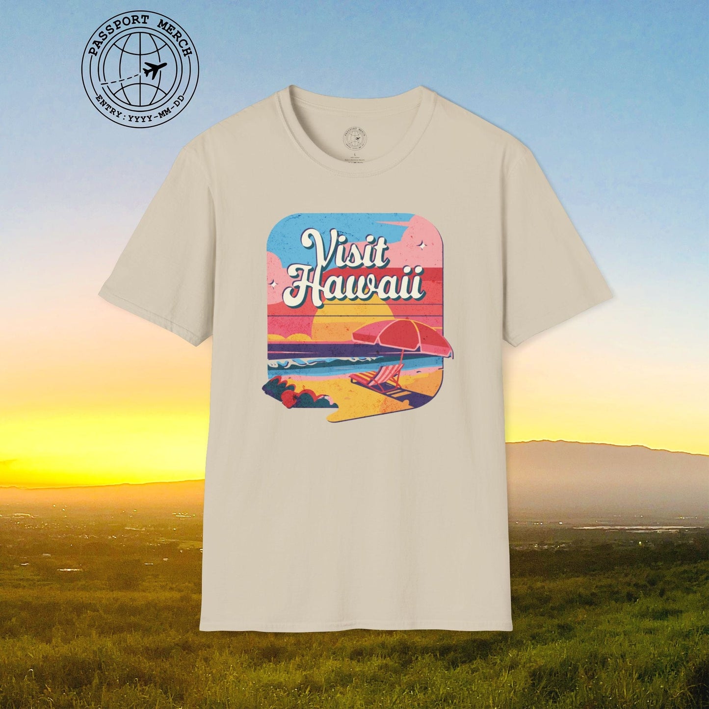 Retro Visit Hawaii T-Shirt