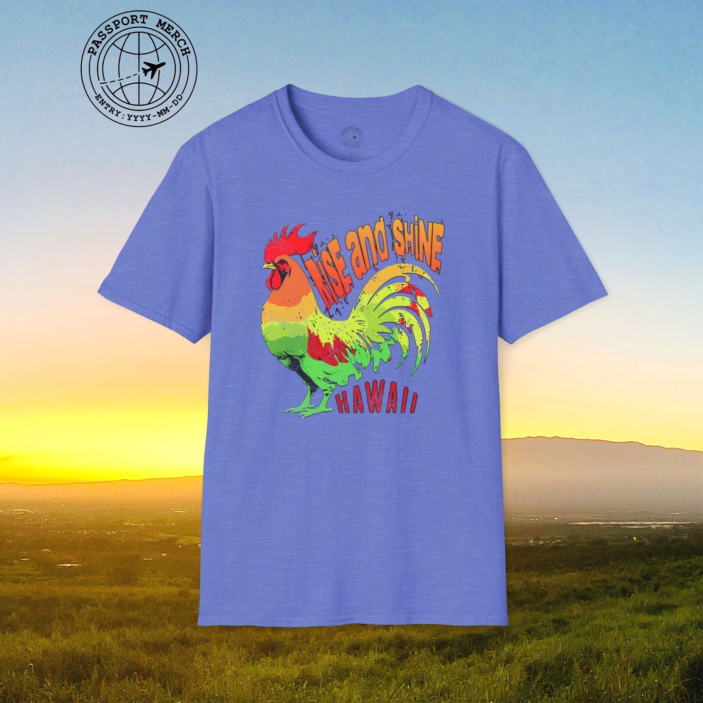 Rise and Shine Rooster, Hawaii T-Shirt
