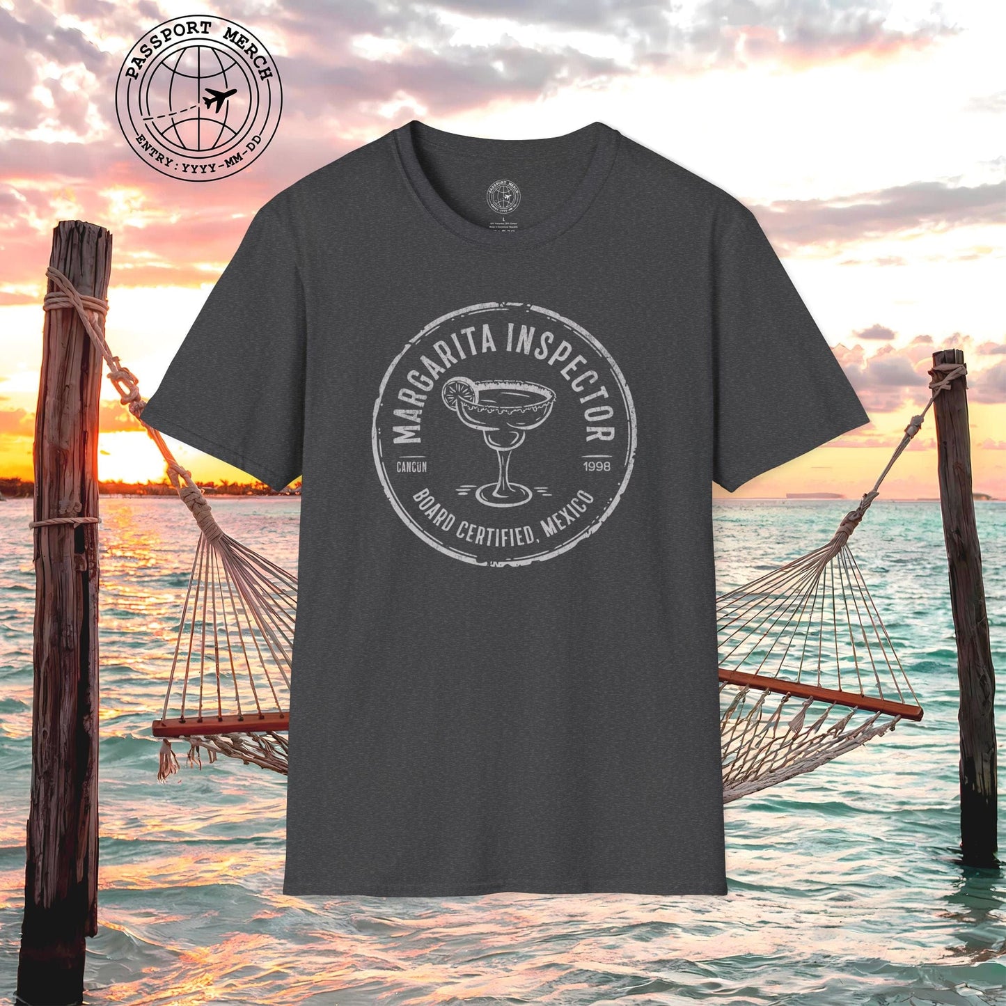 Board Certified Margarita Inspector, Mexico T-Shirt