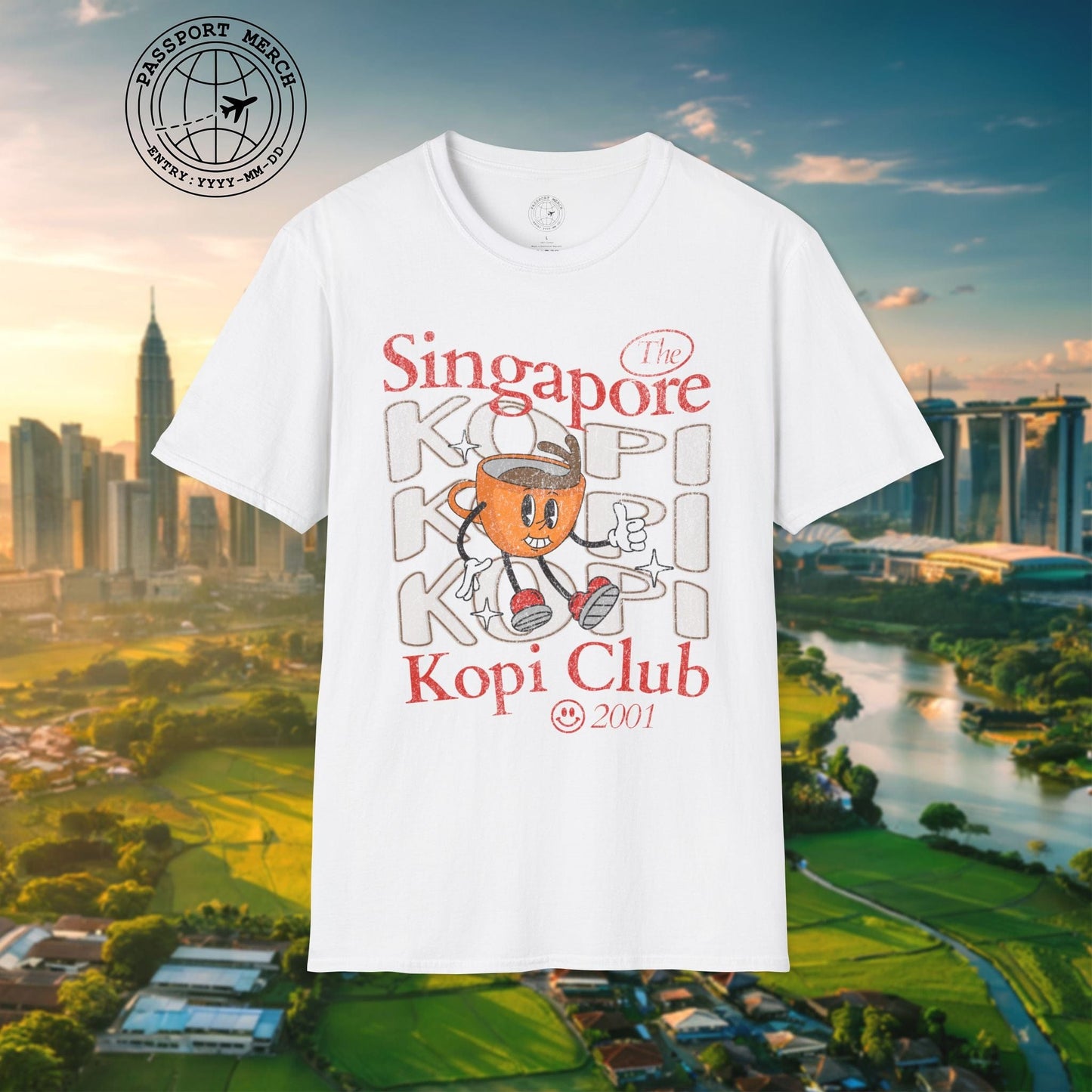 Singapore Kopi Club T-Shirt