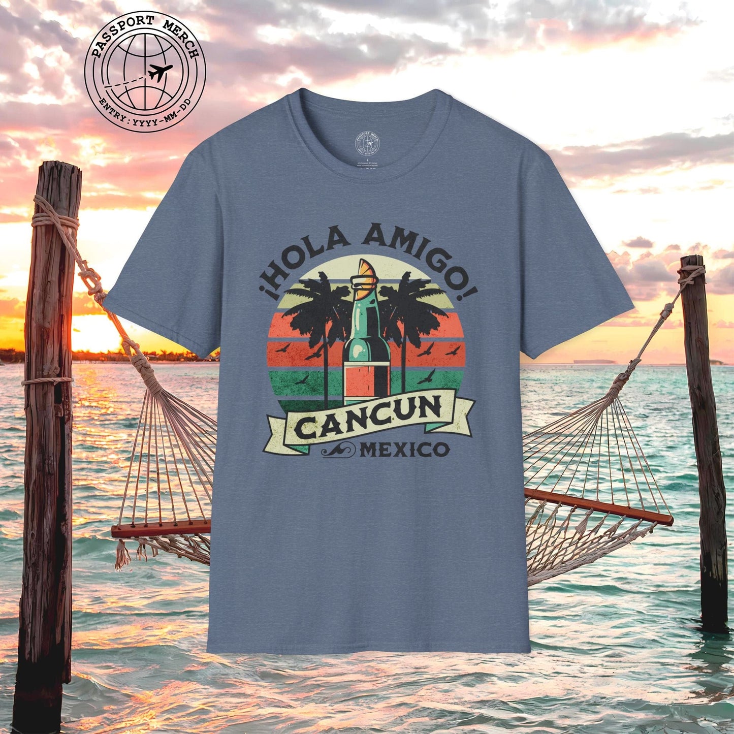 Hola Amigo Cancun Mexico T-Shirt