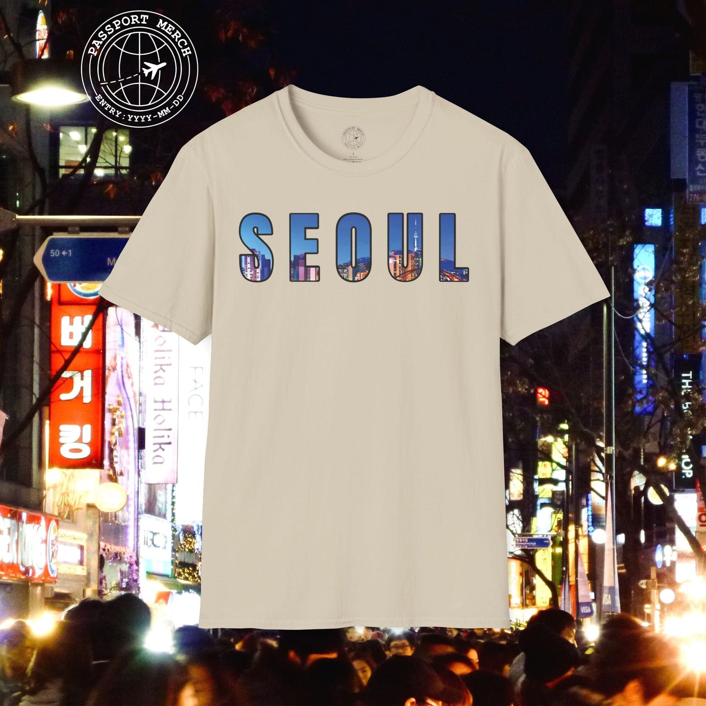 City Window Seoul Korea T-Shirt