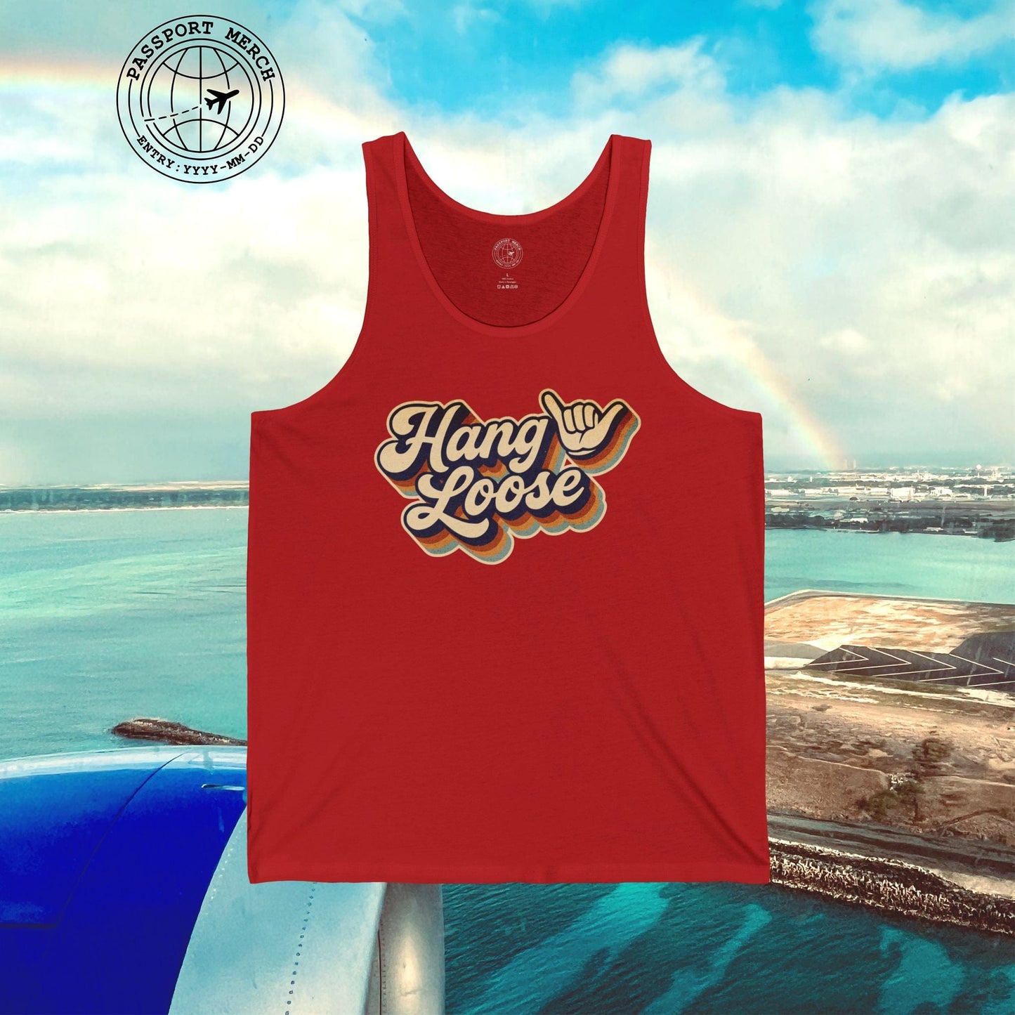 Classic 70s, Hang Loose, Hawaii Tank Top