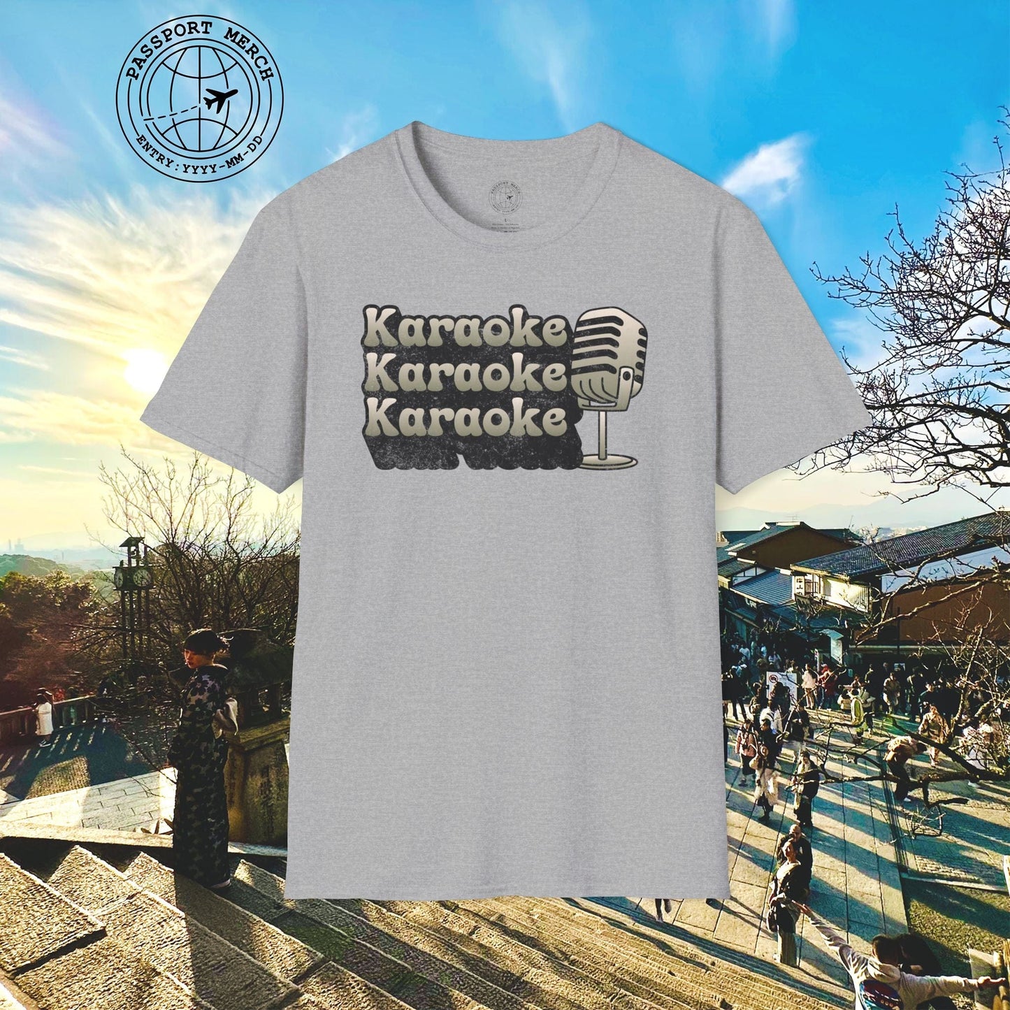 Retro Karaoke Karaoke Karaoke, Japan T-Shirt