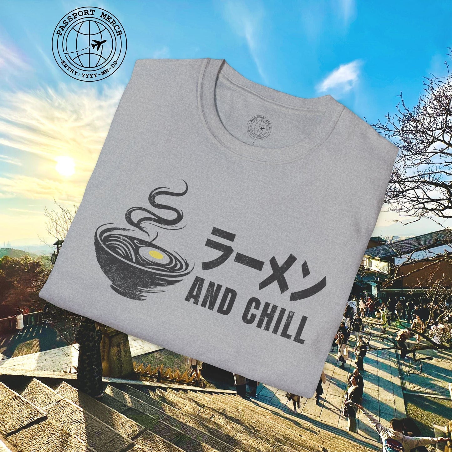 Ramen and Chill, Japan T-Shirt