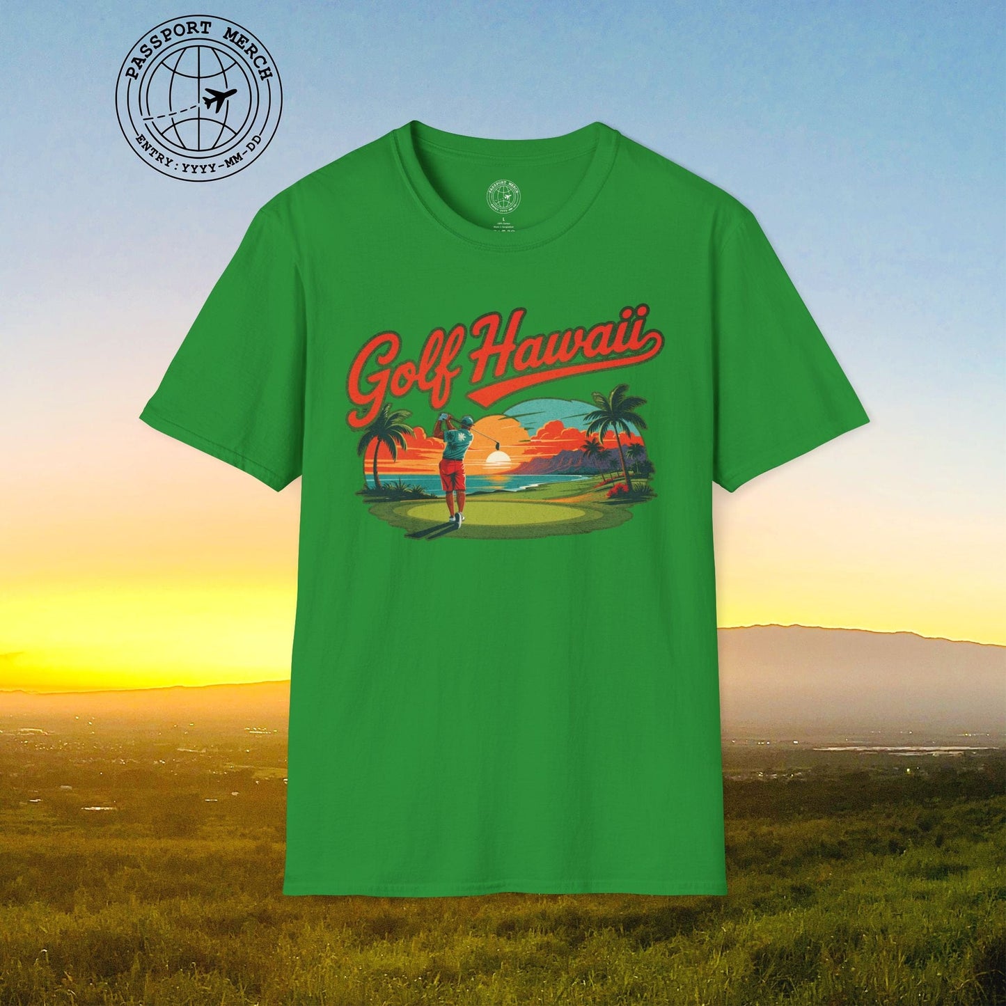Retro Golf Hawaii T-Shirt