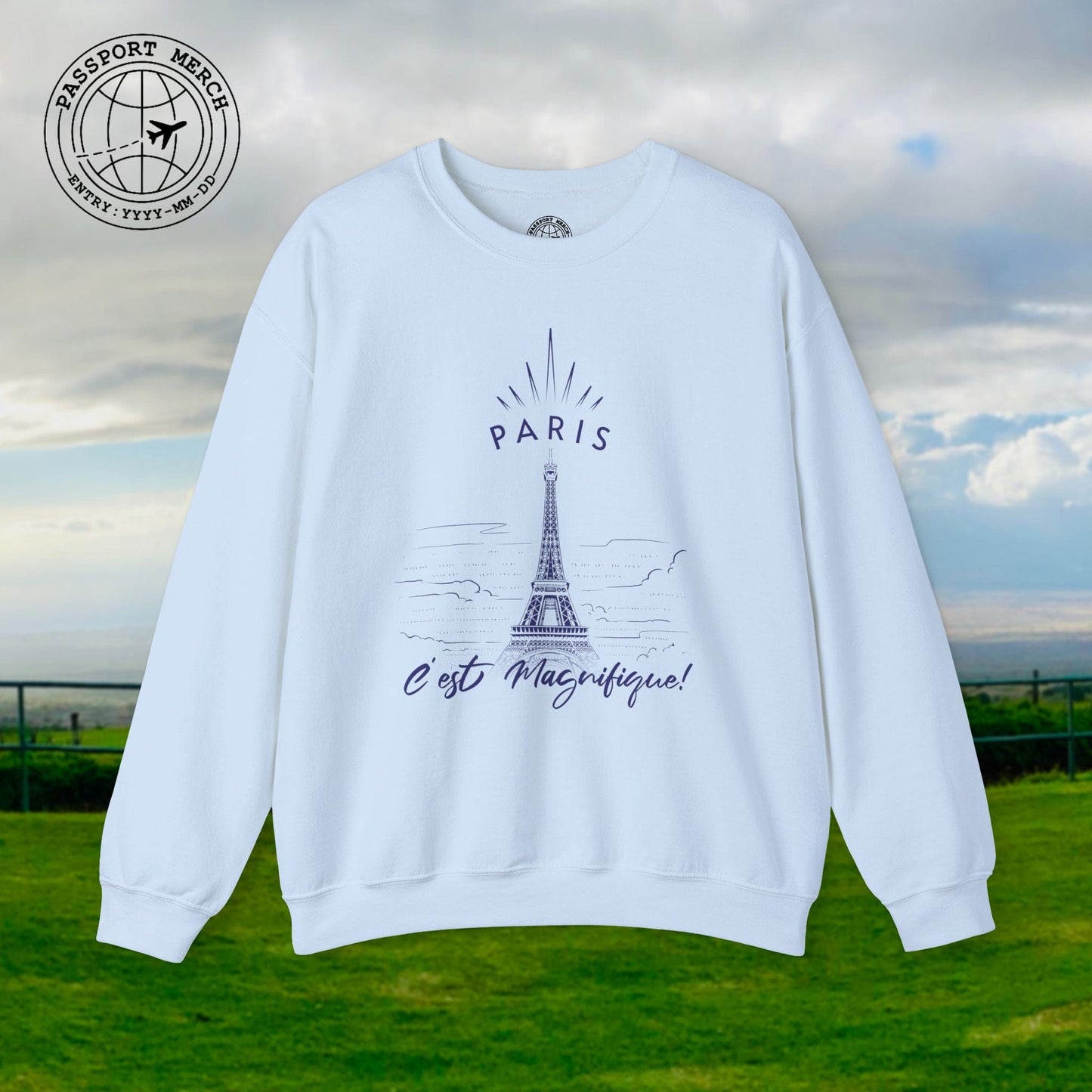 Paris C'est Magnifique France Crewneck
