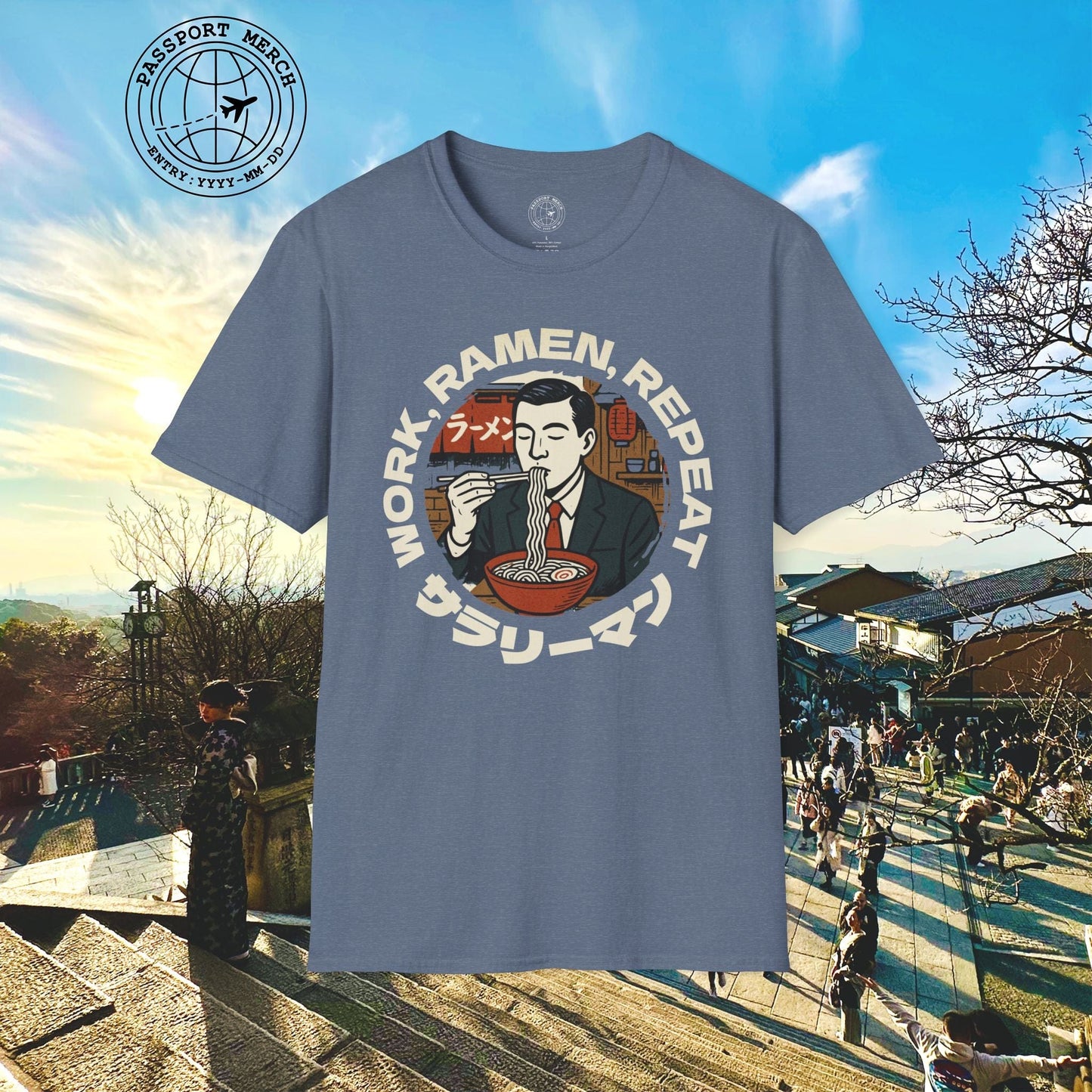 Salaryman - Work, Ramen, Repeat, Japan T-Shirt