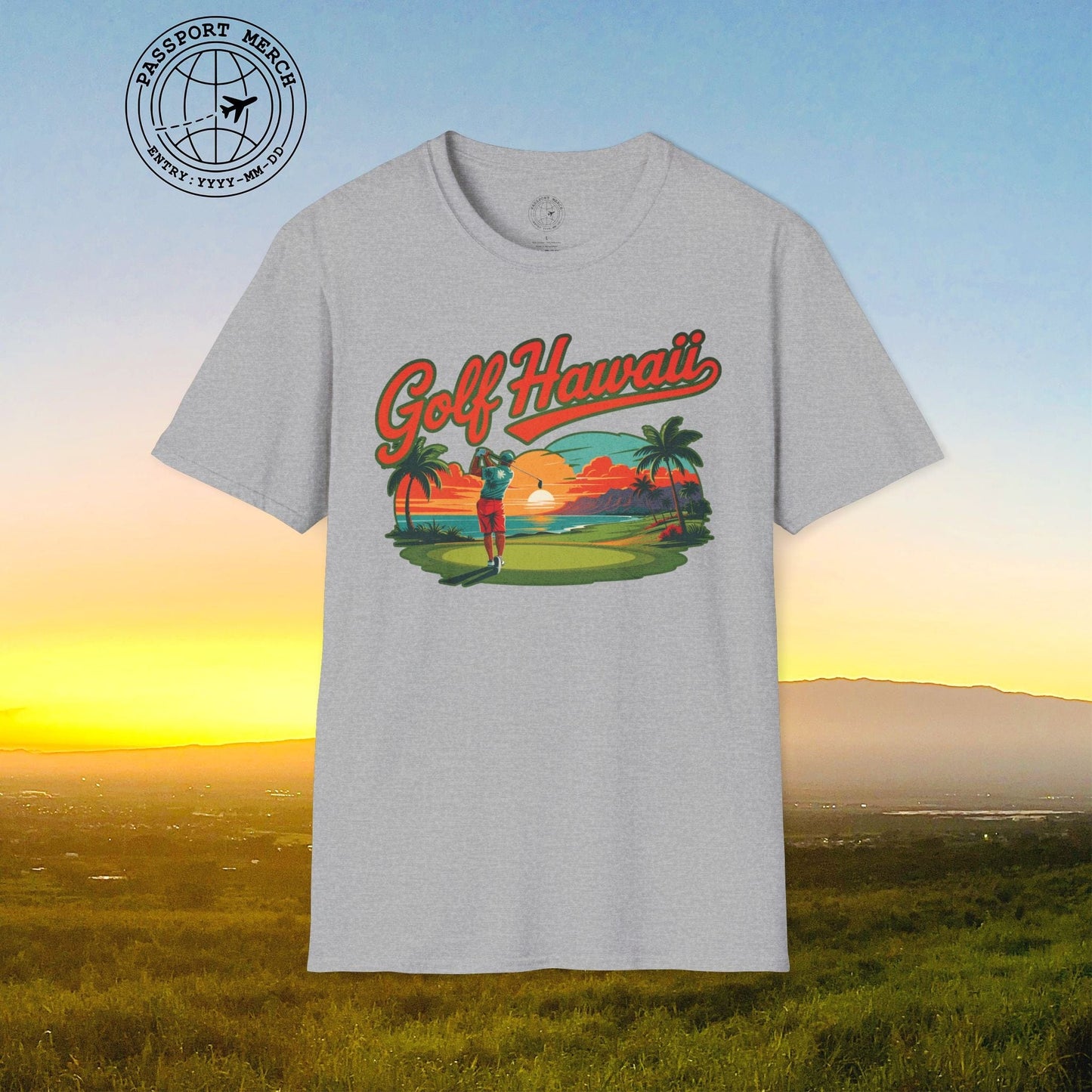 Retro Golf Hawaii T-Shirt