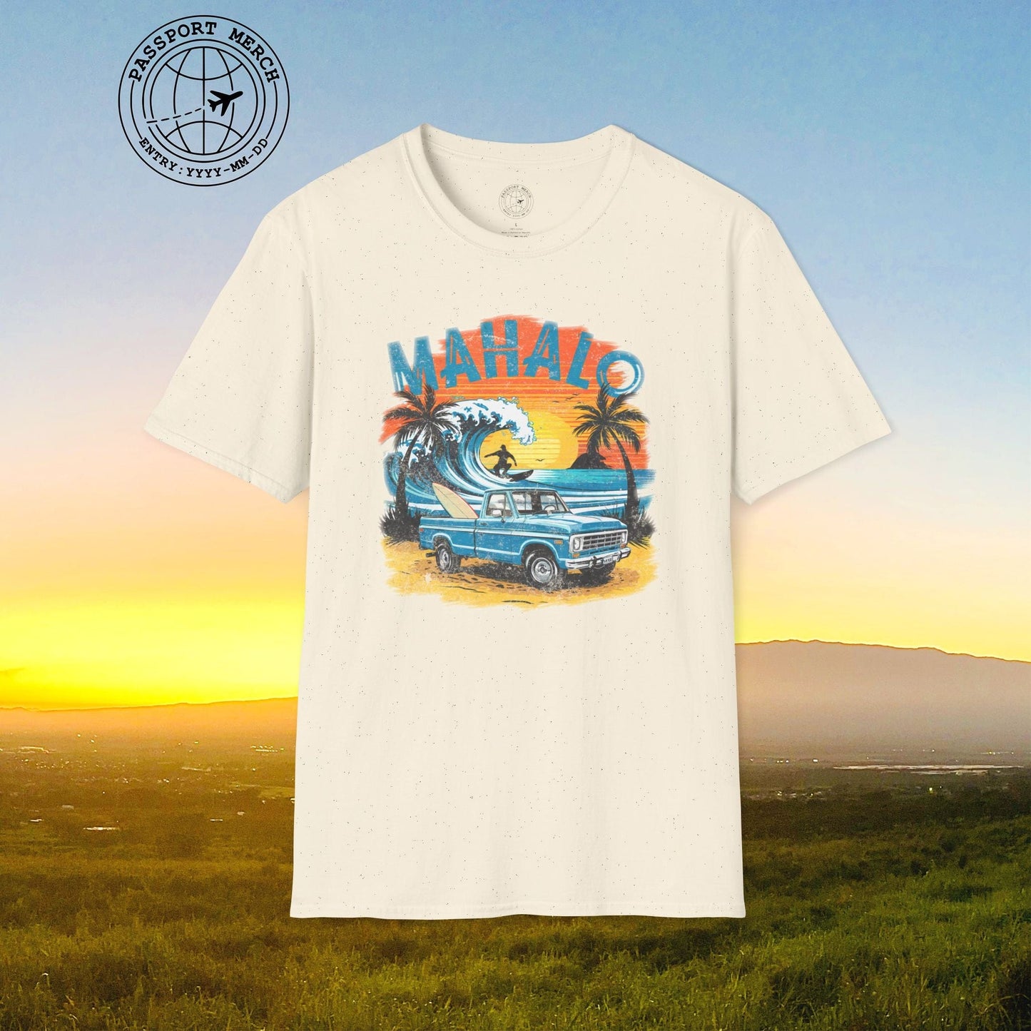 Retro Truck Hawaii Mahalo T-Shirt