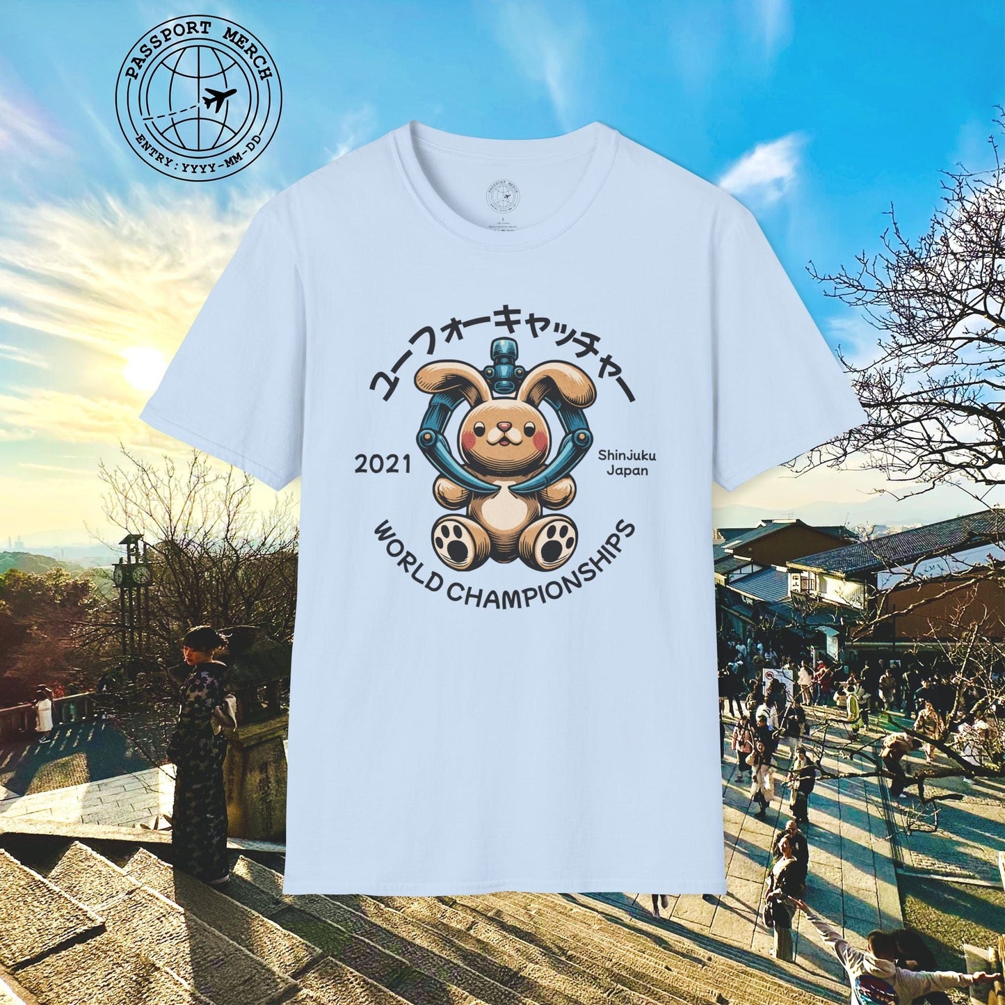 UFO Catcher World Championships, Shinjuku Japan T-Shirt