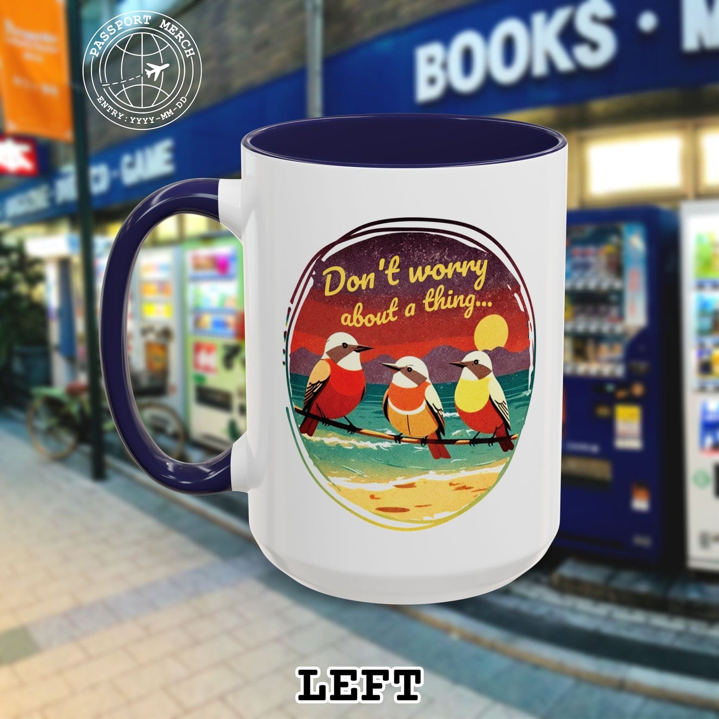 Three Little Birds, Jamaica 15oz Mug