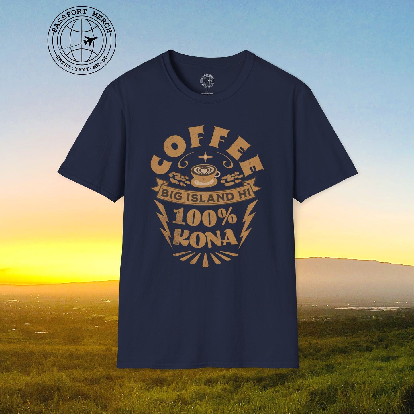 100 Percent Kona Coffee Hawaii T-Shirt