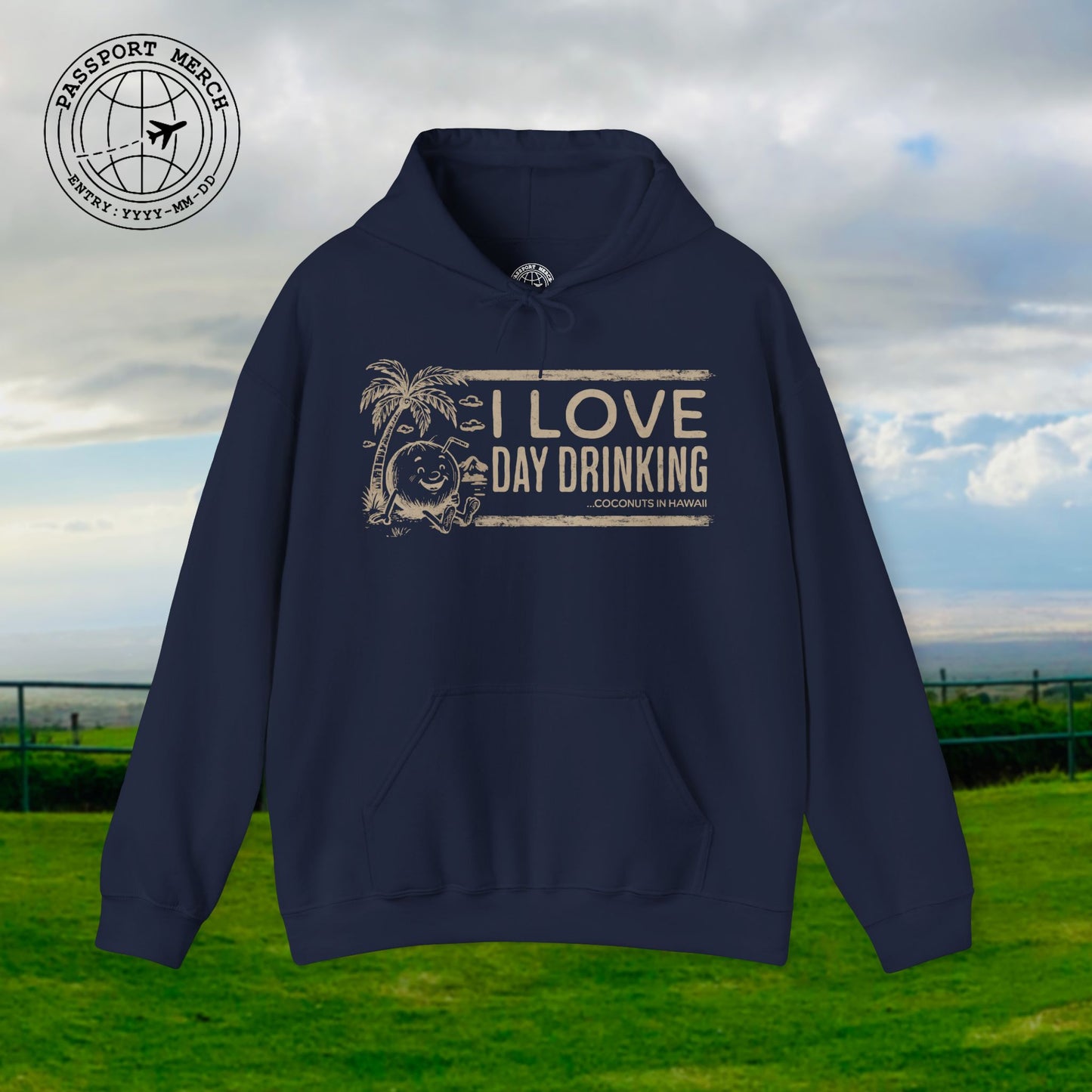 Day Drinking in Hawaii Hoodie