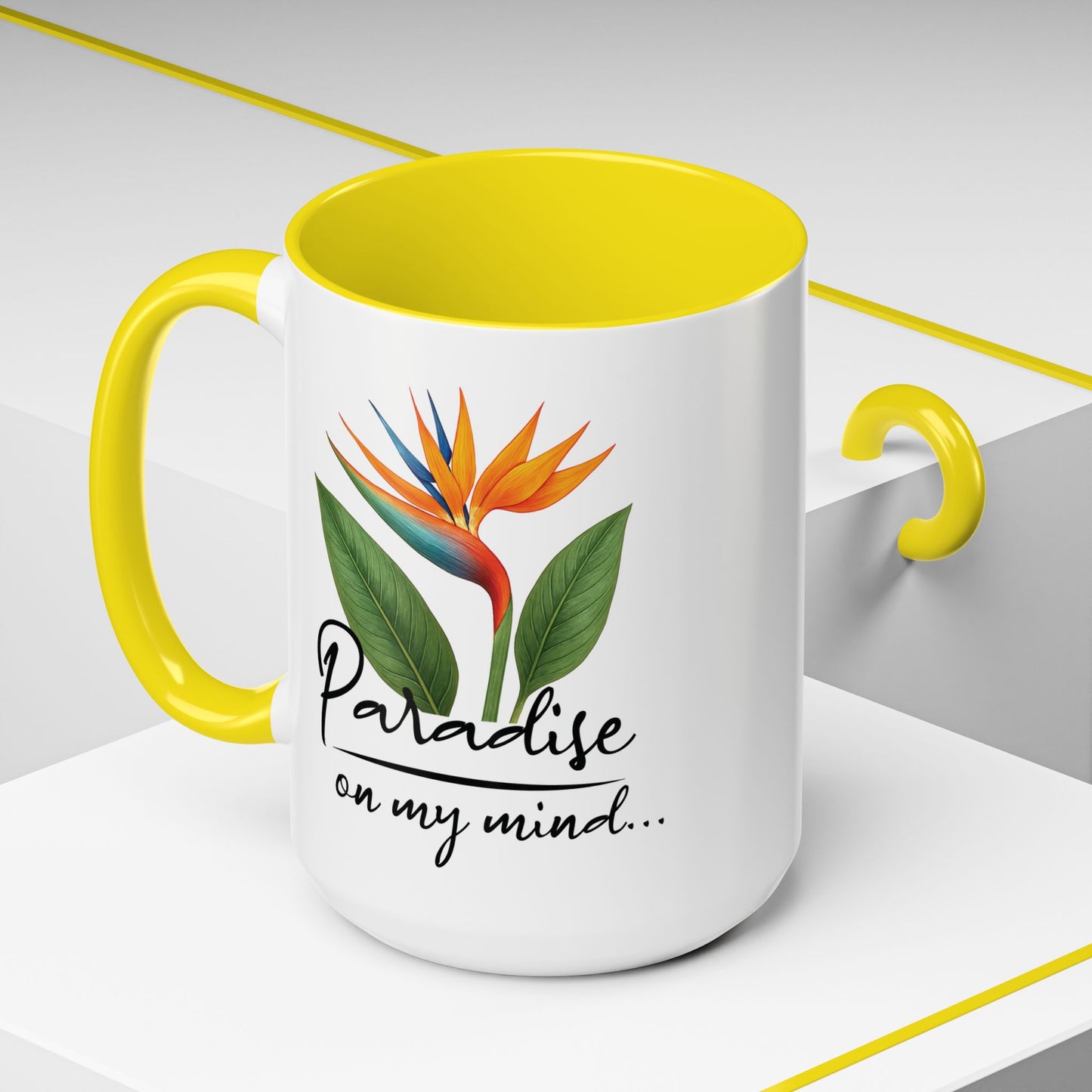 Paradise on My Mind, Hawaii 15oz Mug
