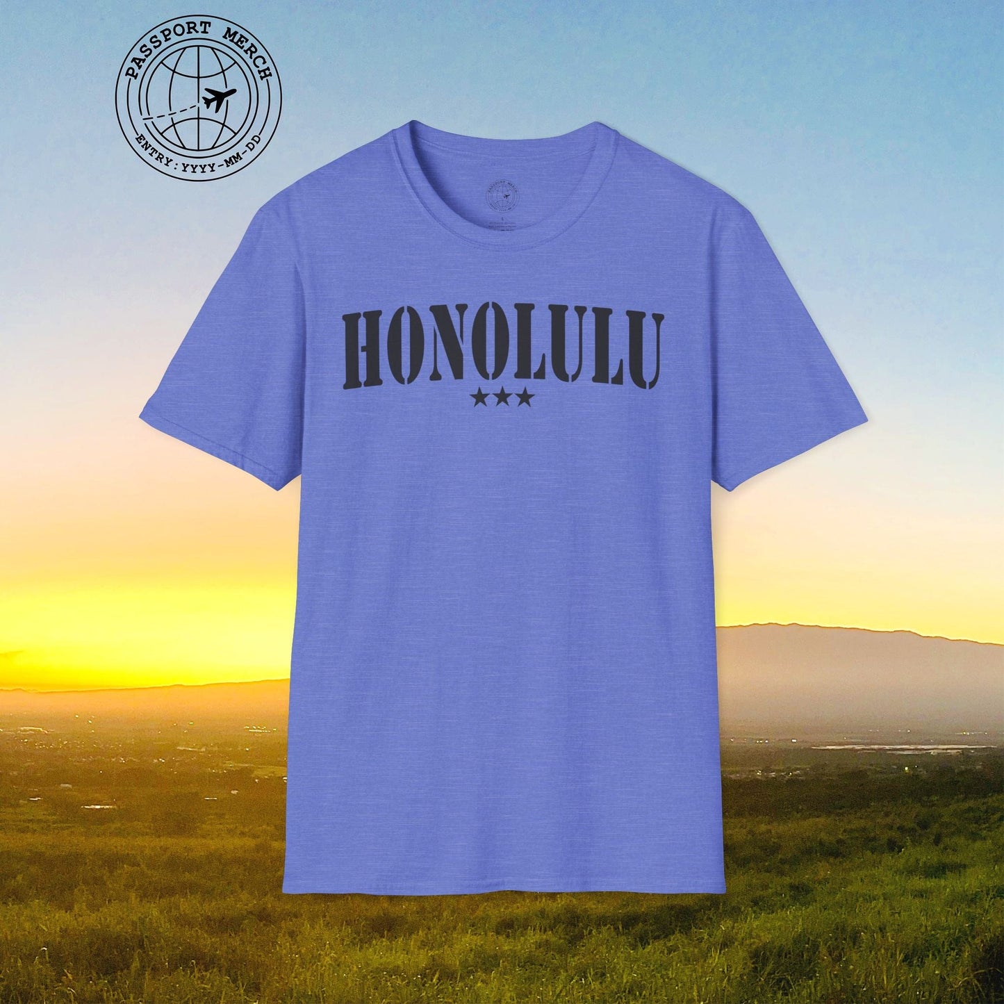 Classic Military, Honolulu, Hawaii T-Shirt